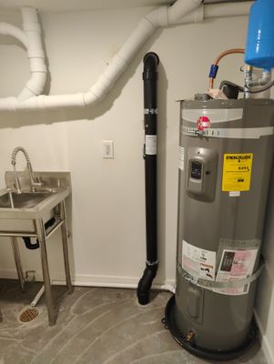 Sub Slab Radon Mitigation System