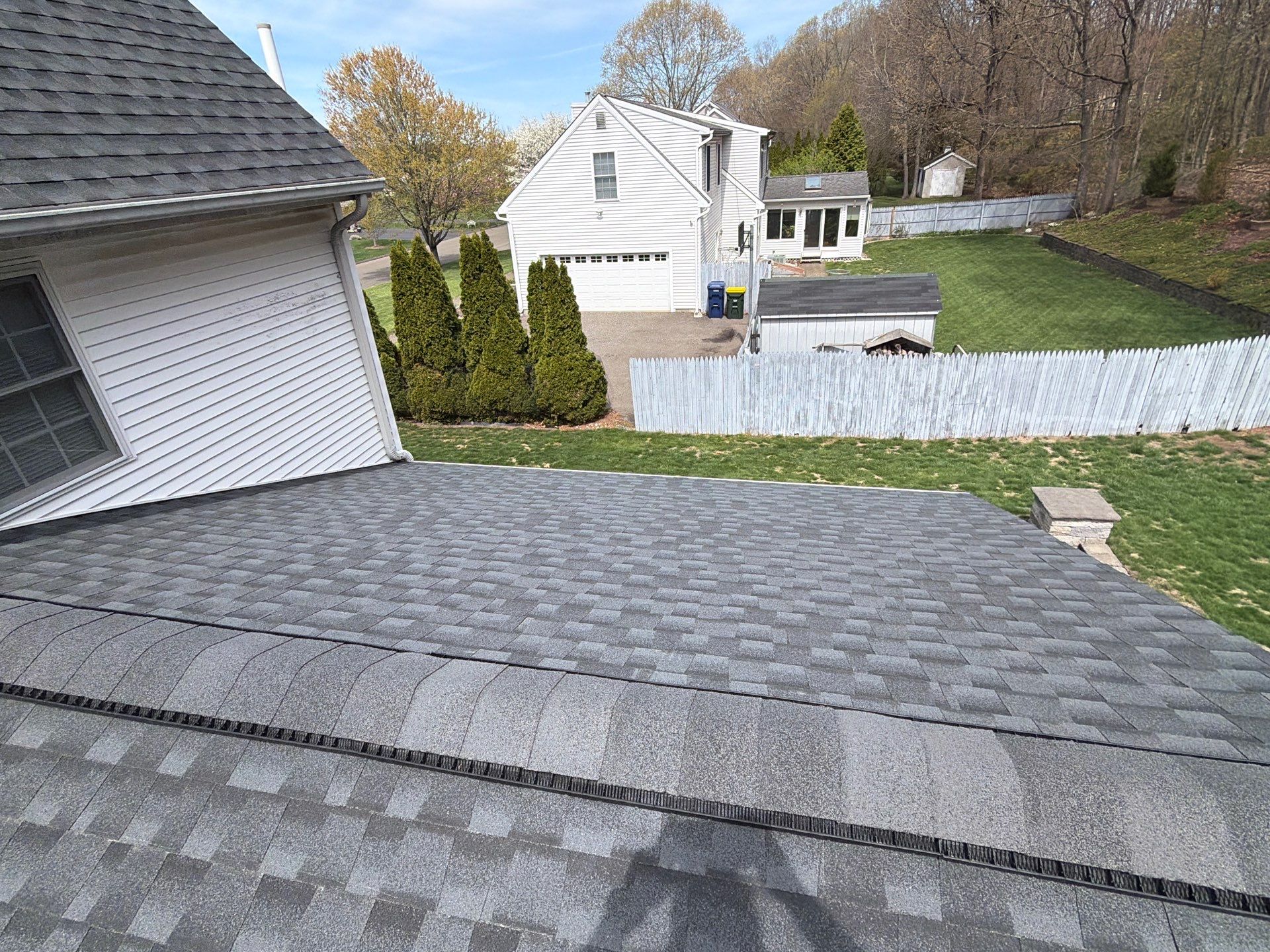 DiGiorgi installs asphalt shingles at Ansonia customer home! by DiGiorgi Roofing and Siding Inc