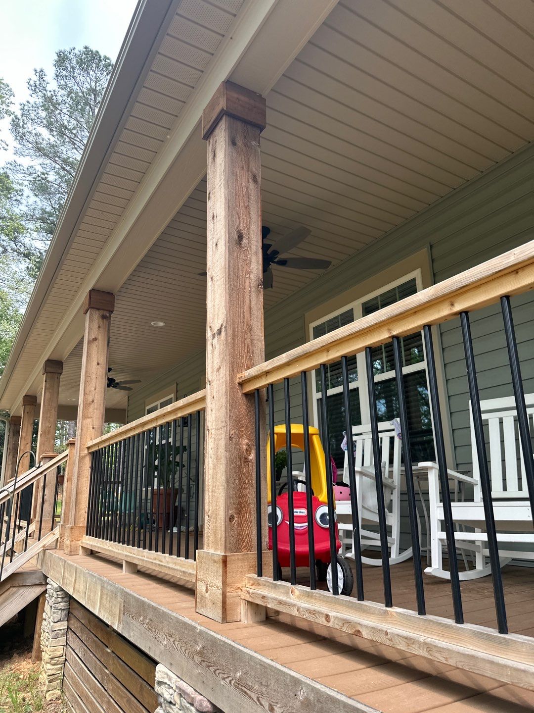 Deck using Wood Sealant by DuraSeal