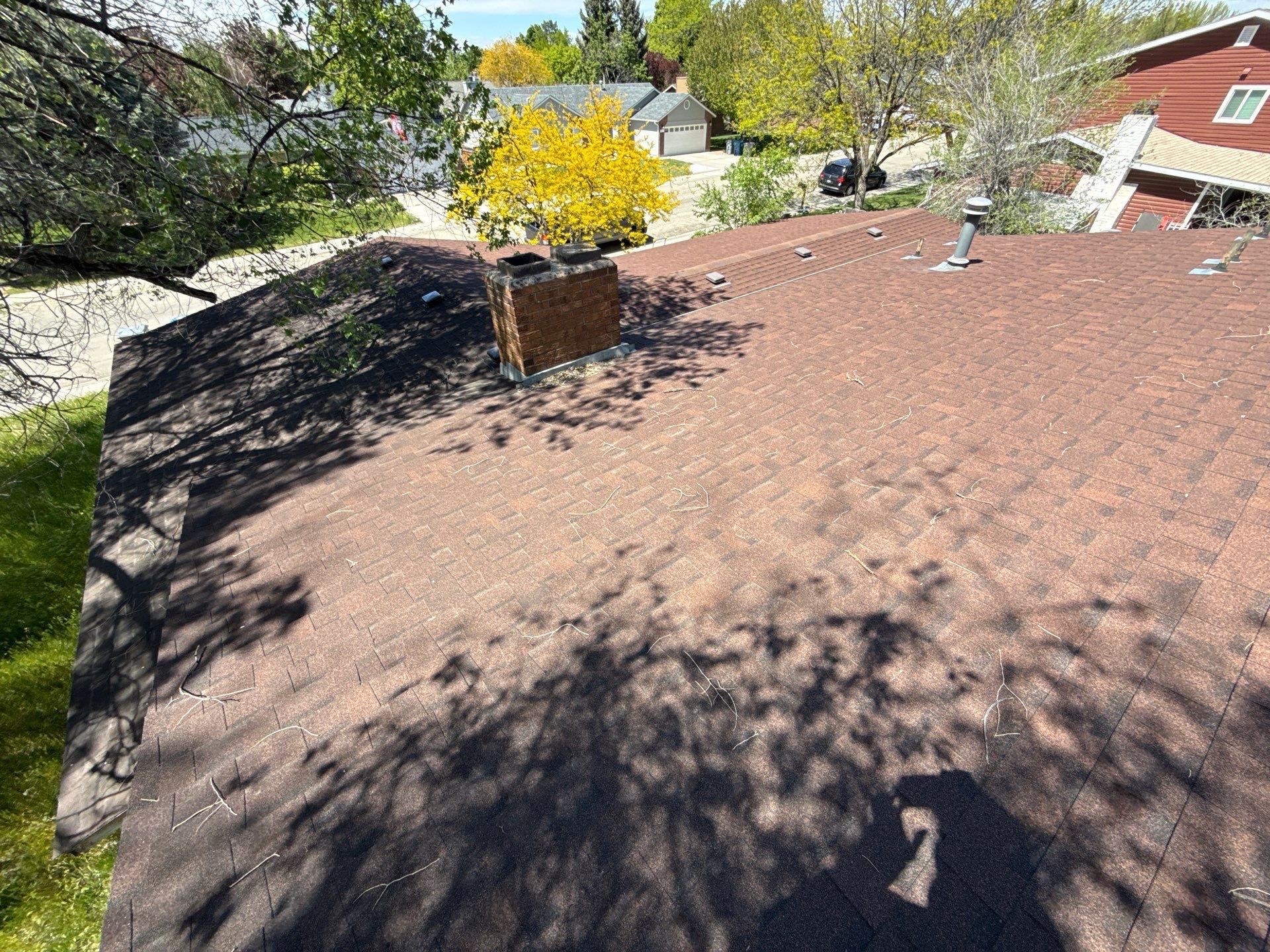 Residential Roof Replacement and OSB Decking Installation in Boise by Olive Roofing