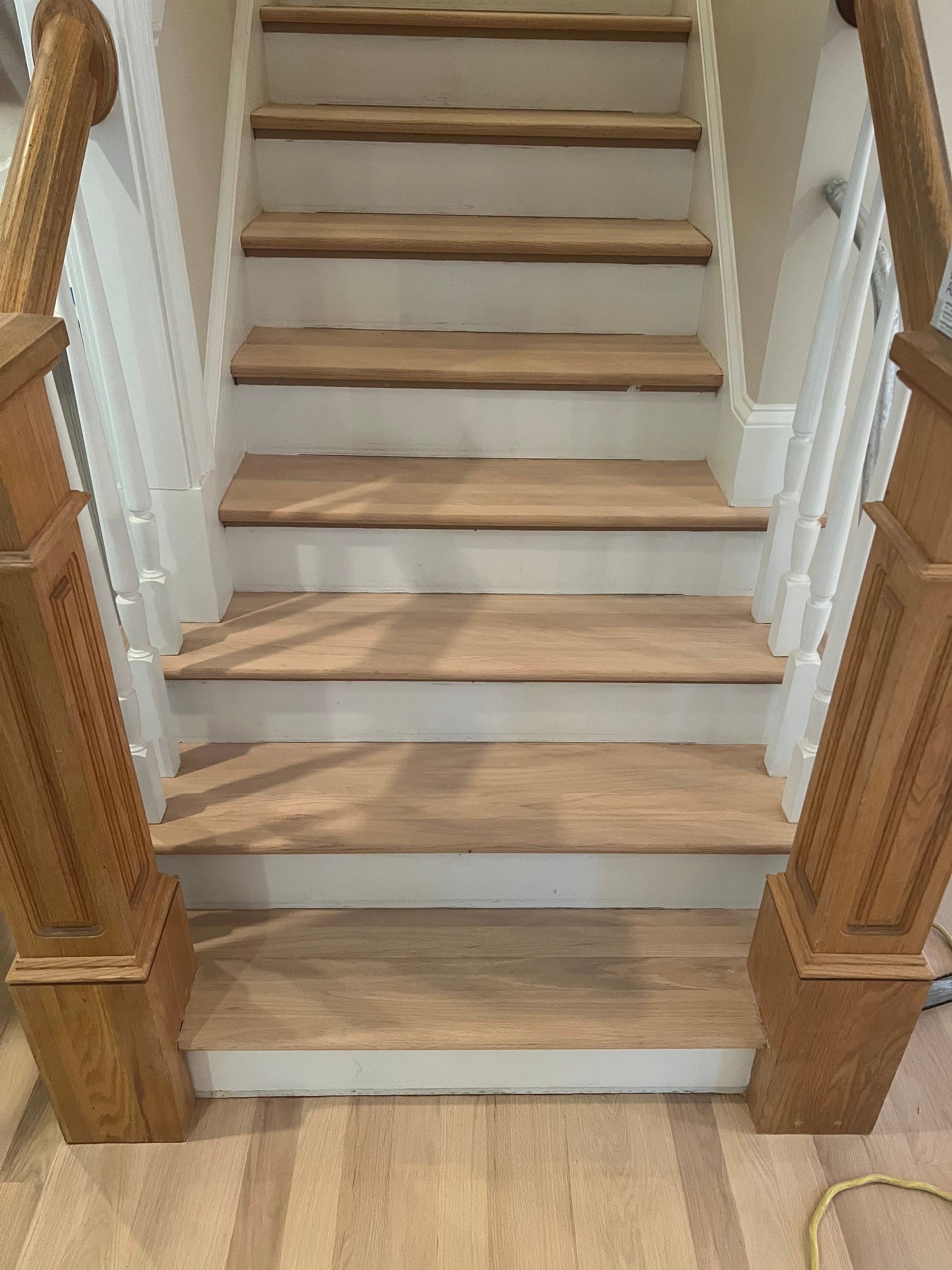 A beautiful refinishing project in The Oaks, Chapel Hill by Accent Custom Floors