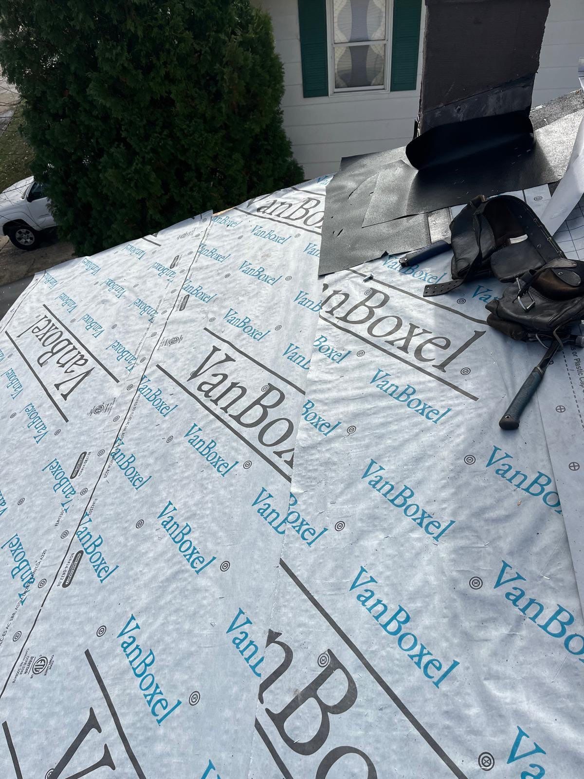 Residential Roofing Installation using GAF Timberline HDZ Hunter Green by Rainstoppers Roofing