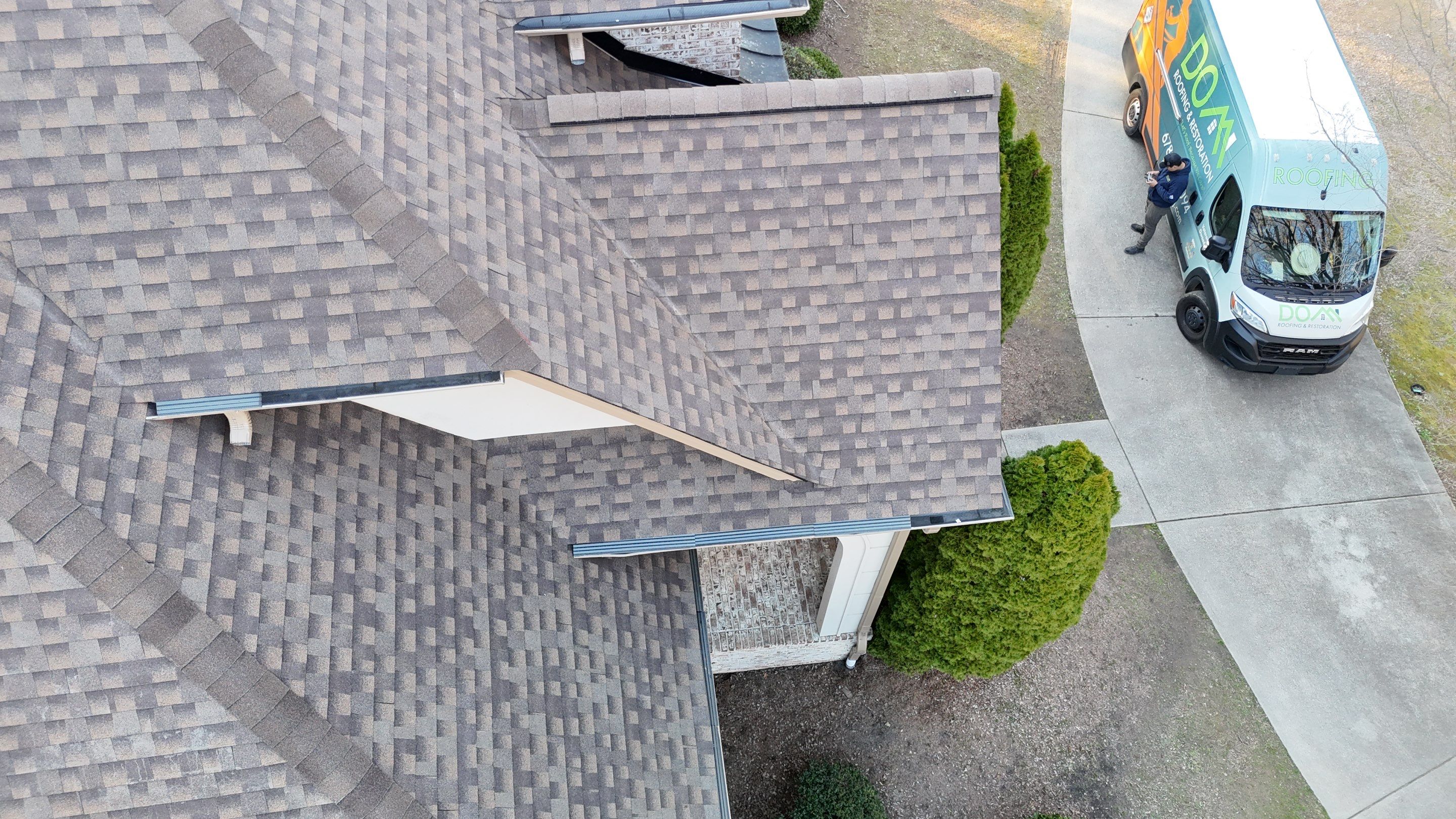 Binghurst Court Suwanee Roof Replacement by Dom Roofing & Restoration