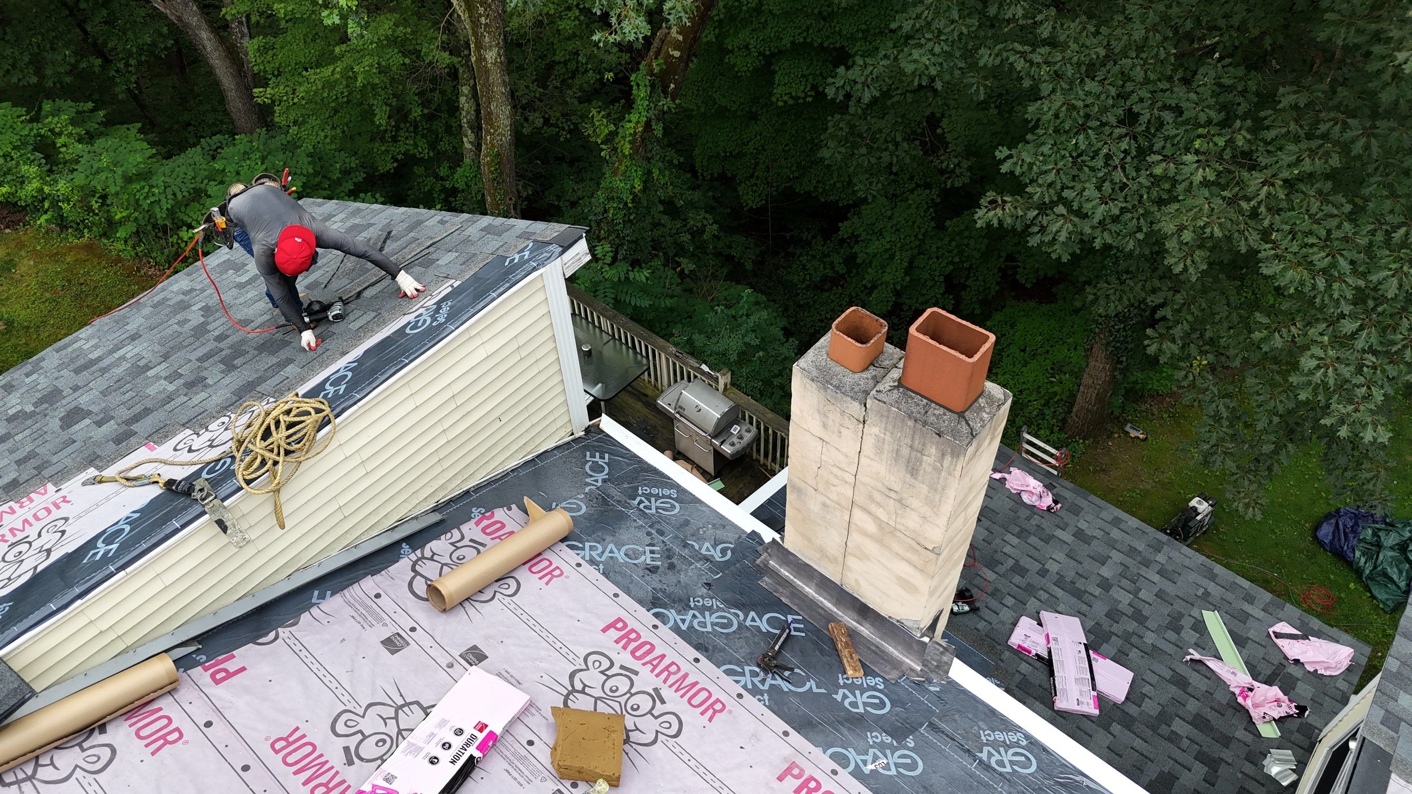 Roof, Window, and Wall Flashing Upgrade in Groton, MA by Mighty Dog Roofing of Greater Middlesex County