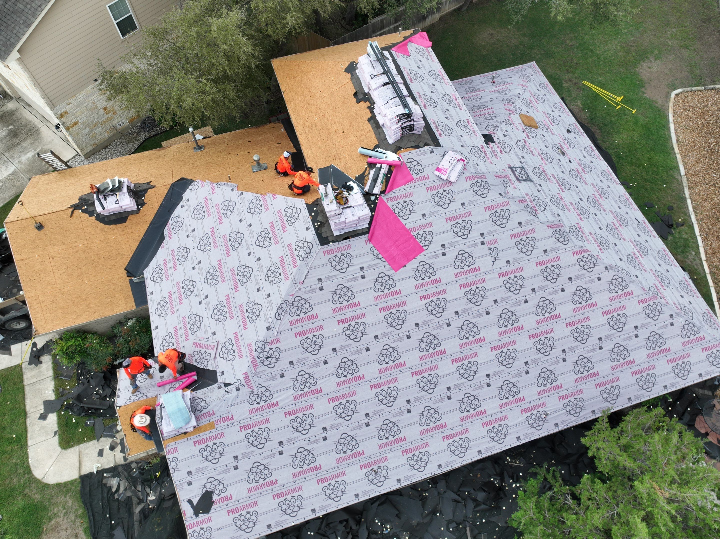 Residential Roof Replacement using Owens Corning Duration Shingles - Onyx Black by Premier Roofing and Contracting