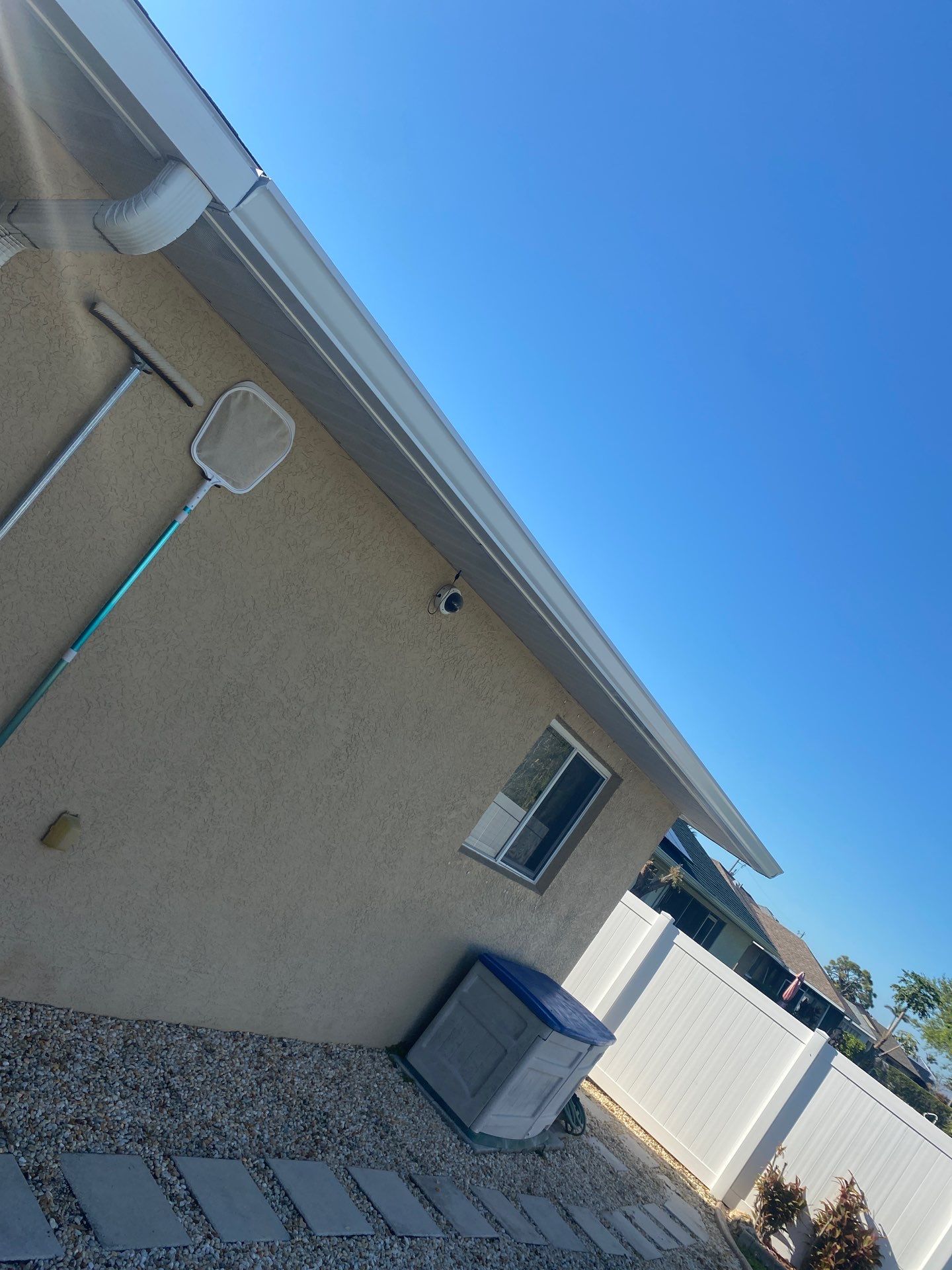 Seamless Gutter Installation Before Rainy Season in Cape Coral FL by Gutter Professors
