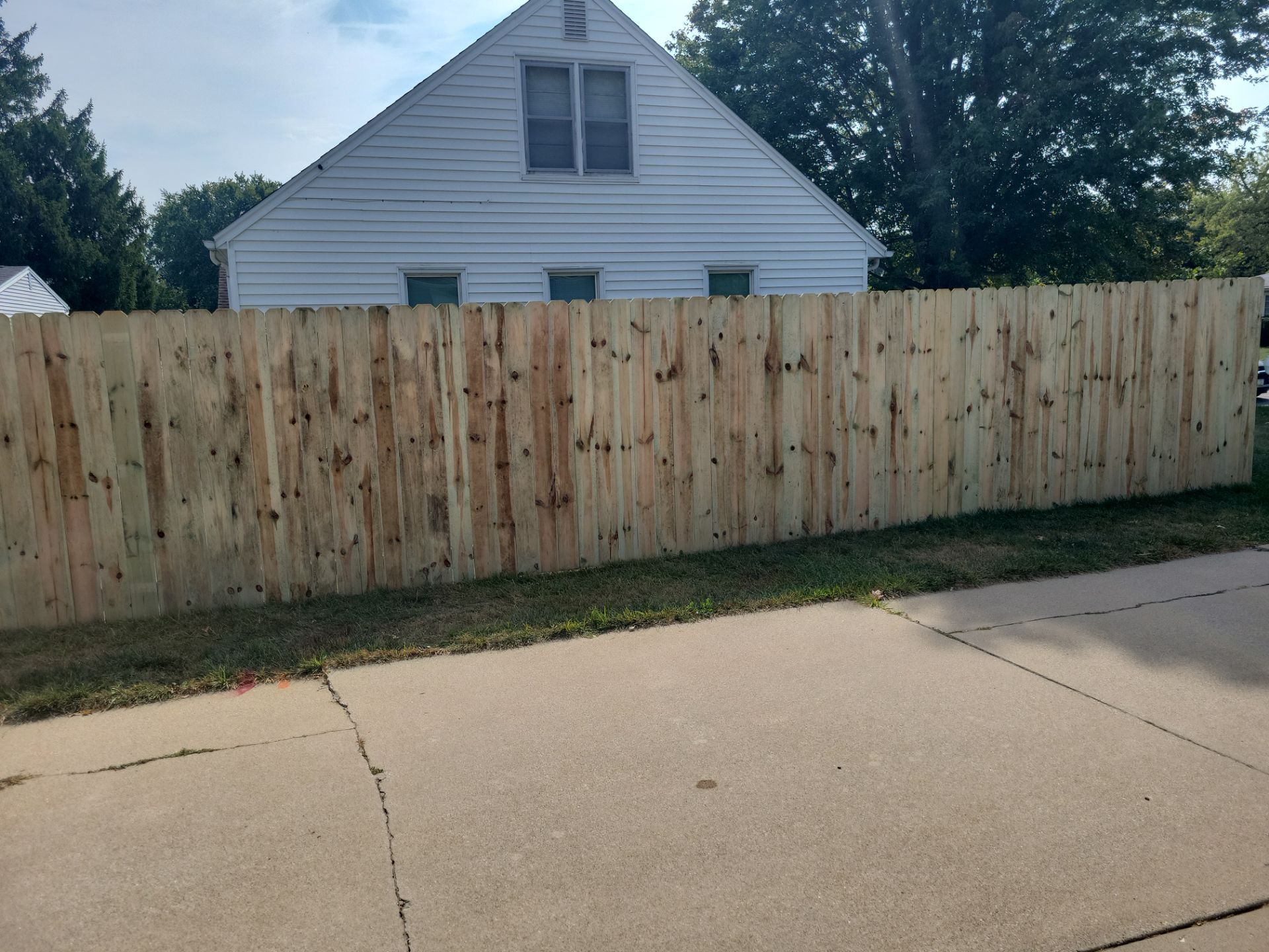 Project in Cedar Falls by Perfect Picket Fence and Stain