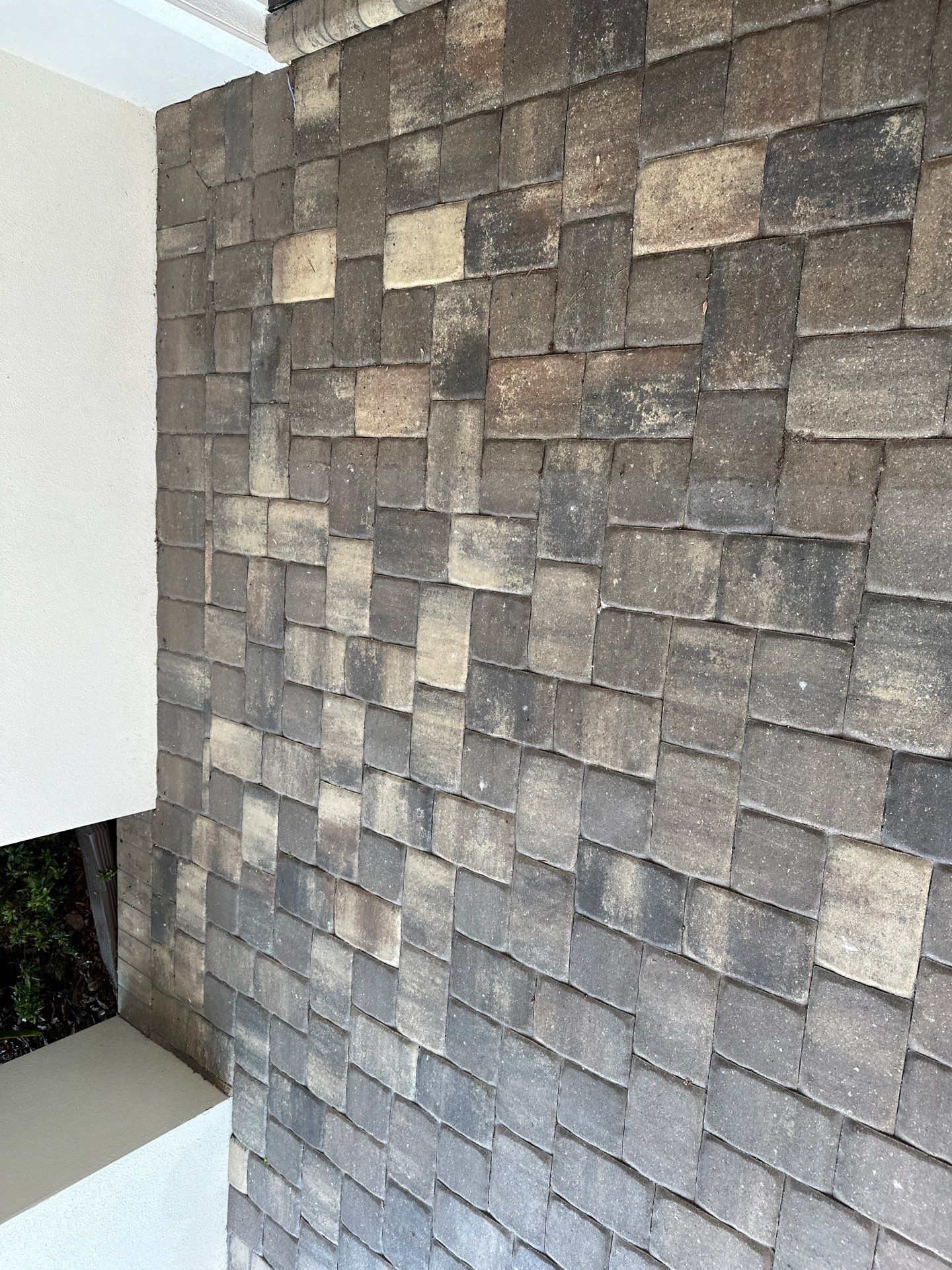Paver Driveway, Sidewalk, and Pool Deck Cleaning in Winding River Community, Bradenton, FL by Sunshine AquaWash