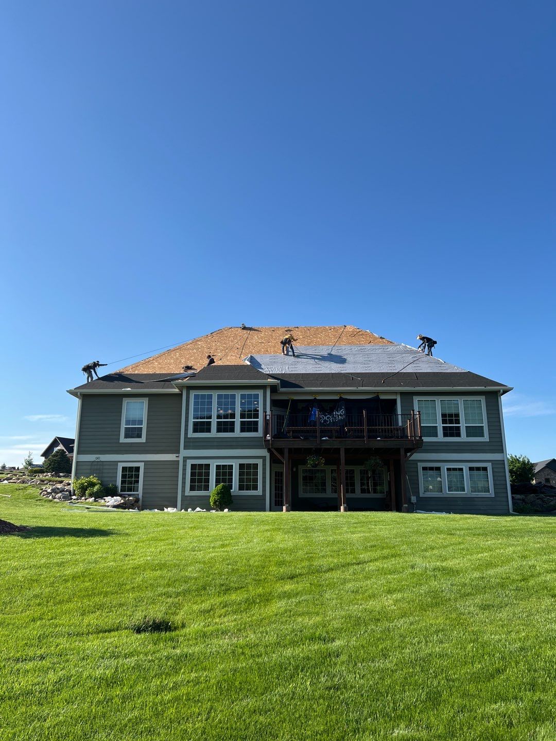 GAF Timberline HDZ - Weathered Wood by Montana Roofing Solutions