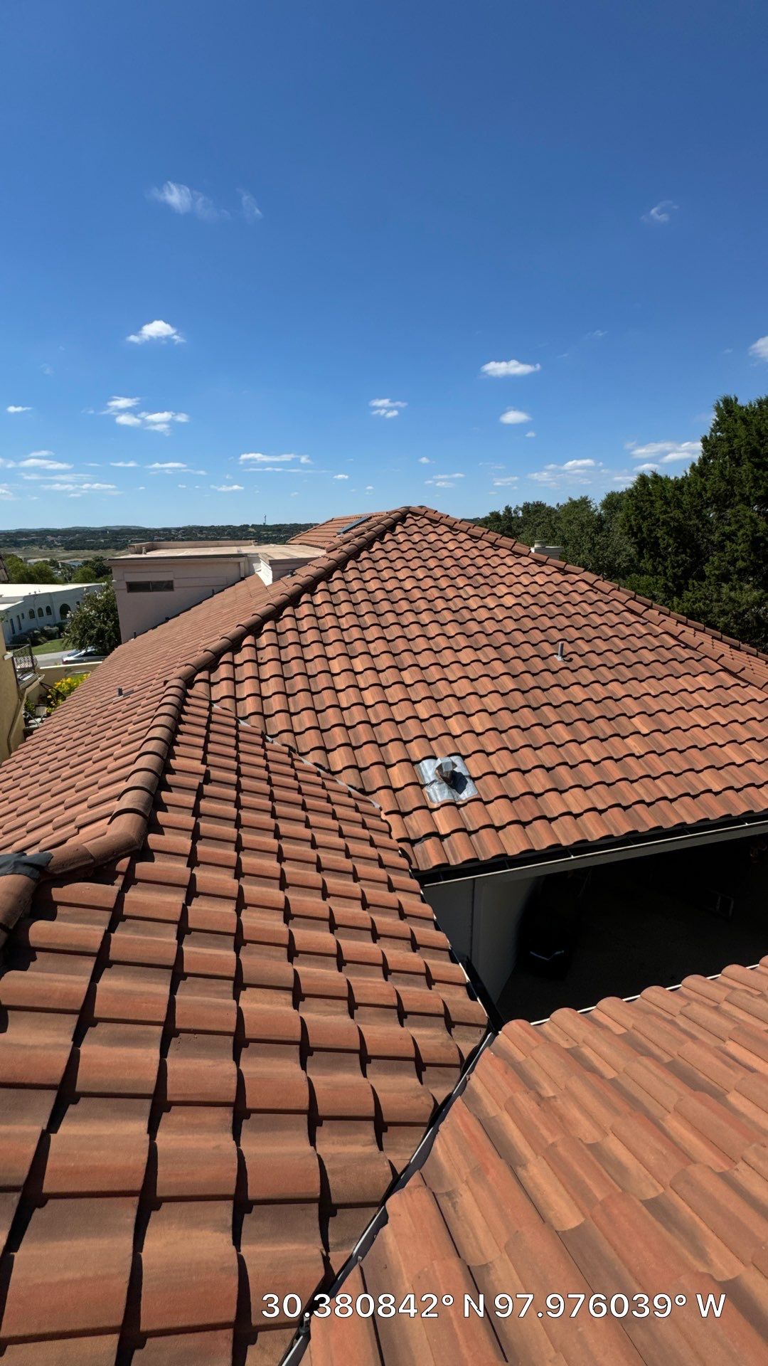 Tile Roof + Balcony System Restoration in Lakeway, TX by Cool Roofs