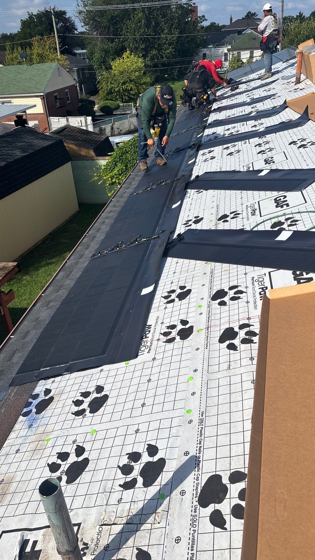 GAF Timberline Solar Roof in Washington DC! by American Home Contractors
