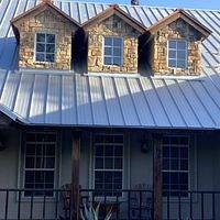 24ga 1.5" Snap-Lock Mill Finish  by Total Roofing System The Metal Roof Experts