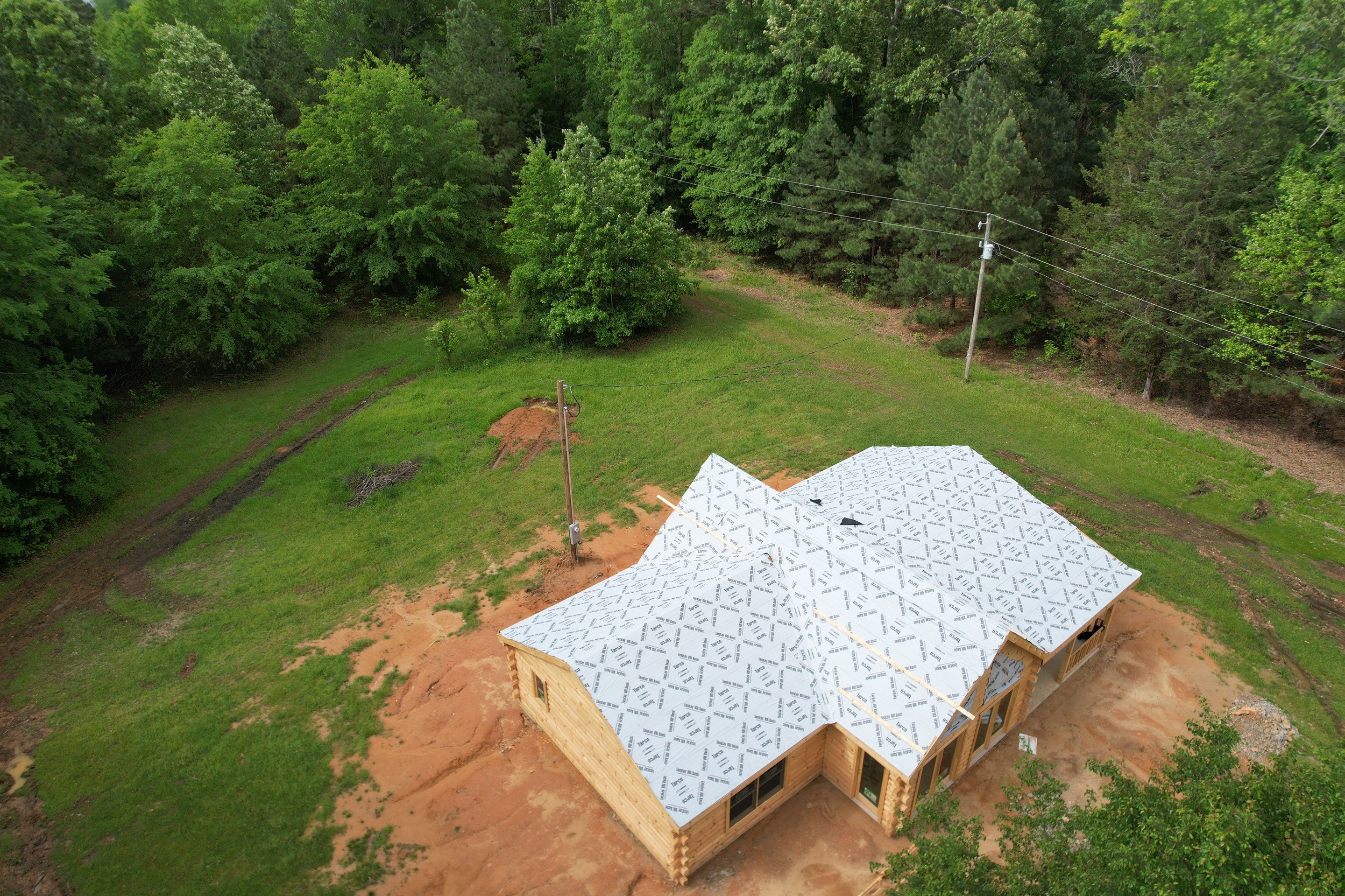 New Home Construction using 29 gauge metal by Hostetler Roofing