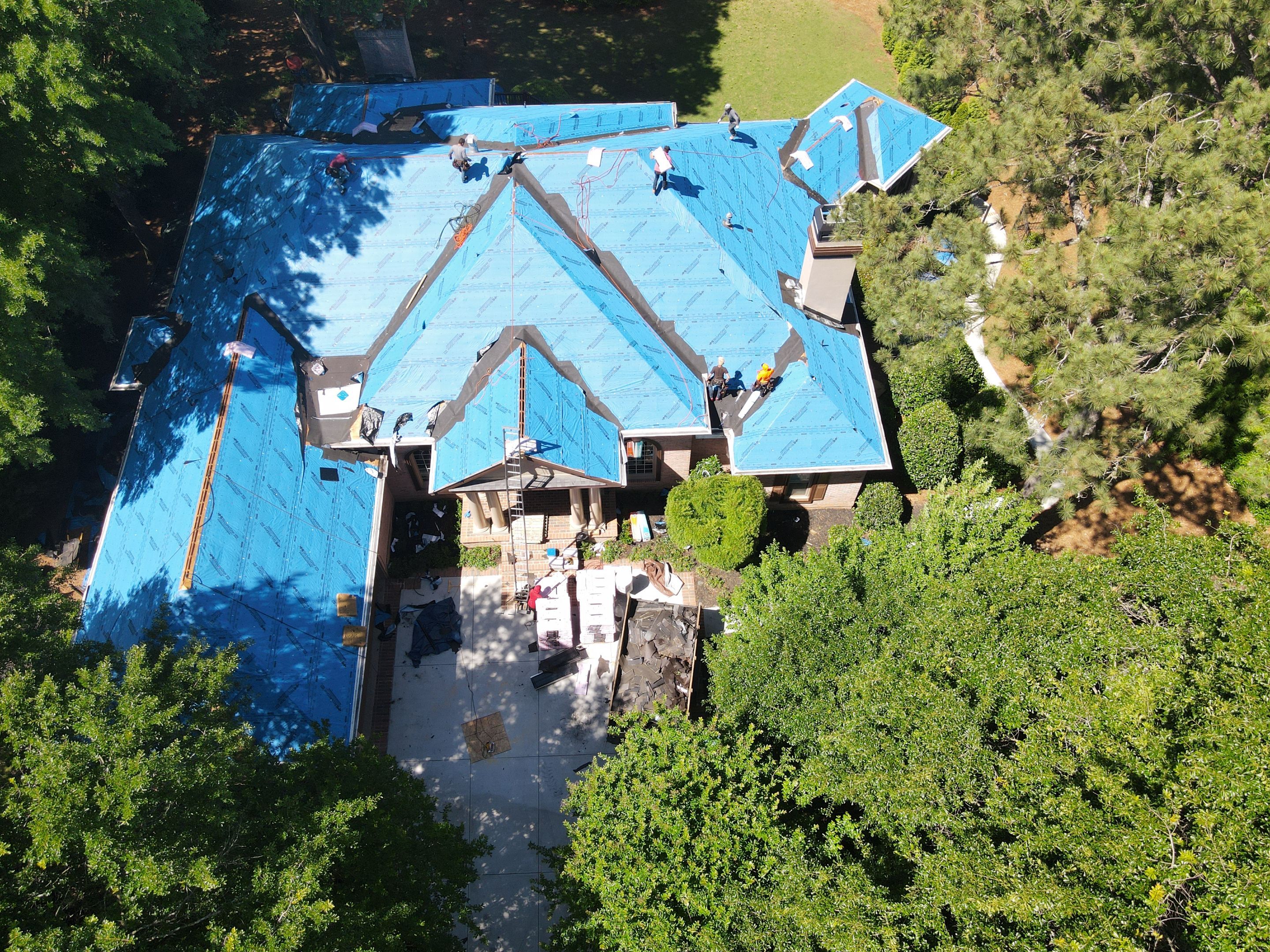 Residential Roofing Installation using Owens Corning by Inspector Roofing and Restoration