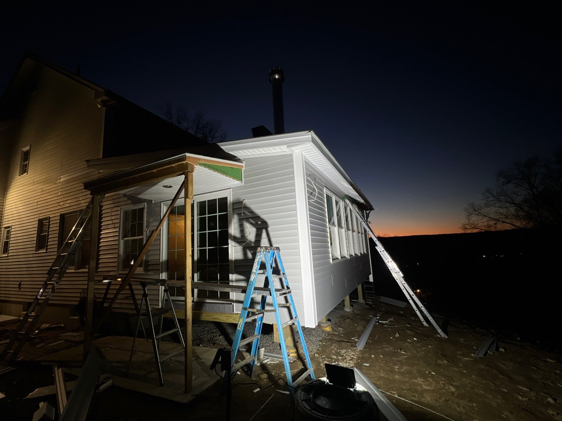 Siding Installation using certainteed monogram 4" double 4 by A Plus Exterior