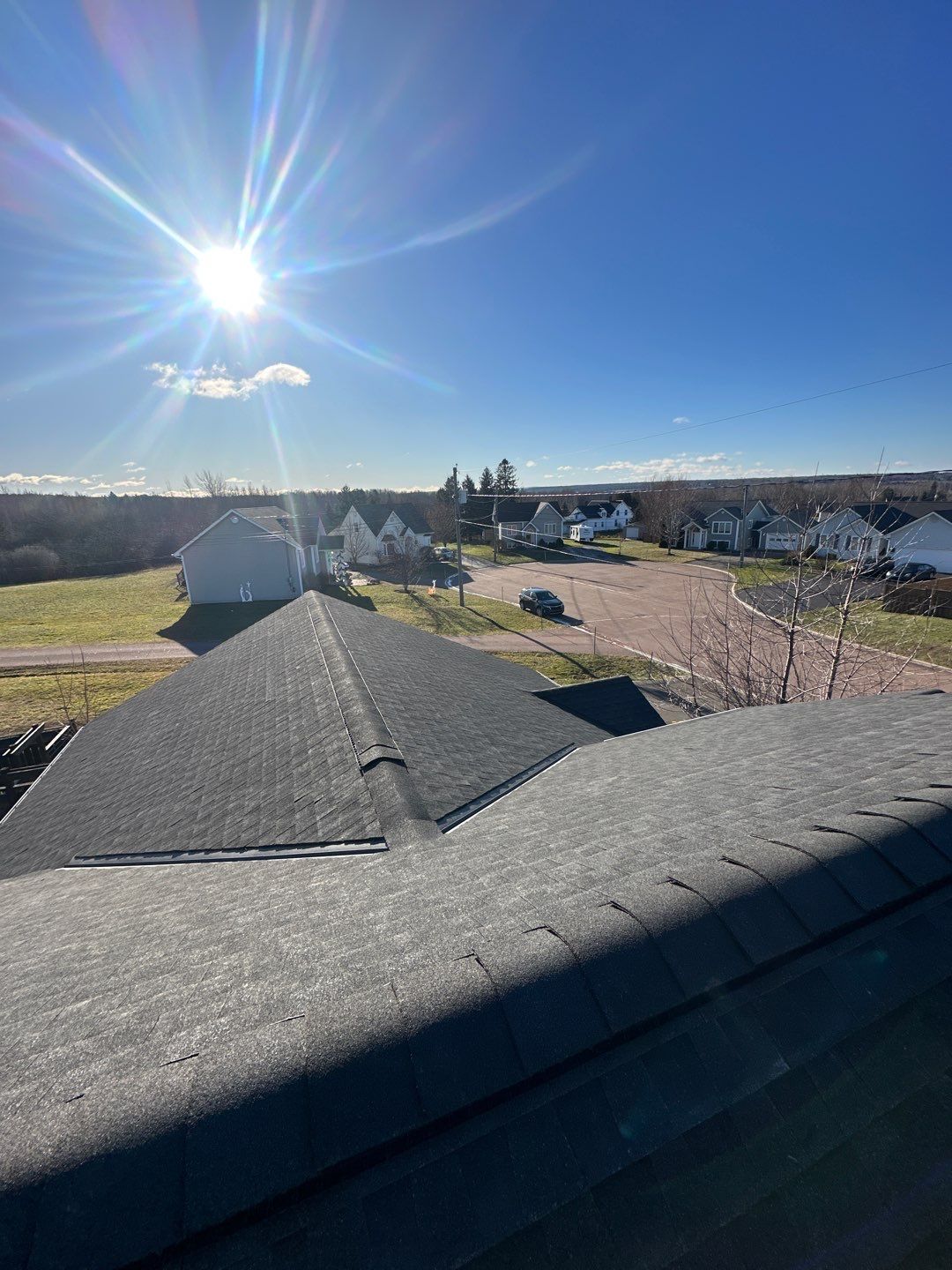 Residential Roofing Installation using Asphalt GAF HDZ  by Artisan Roofing & Home Improvements Inc.