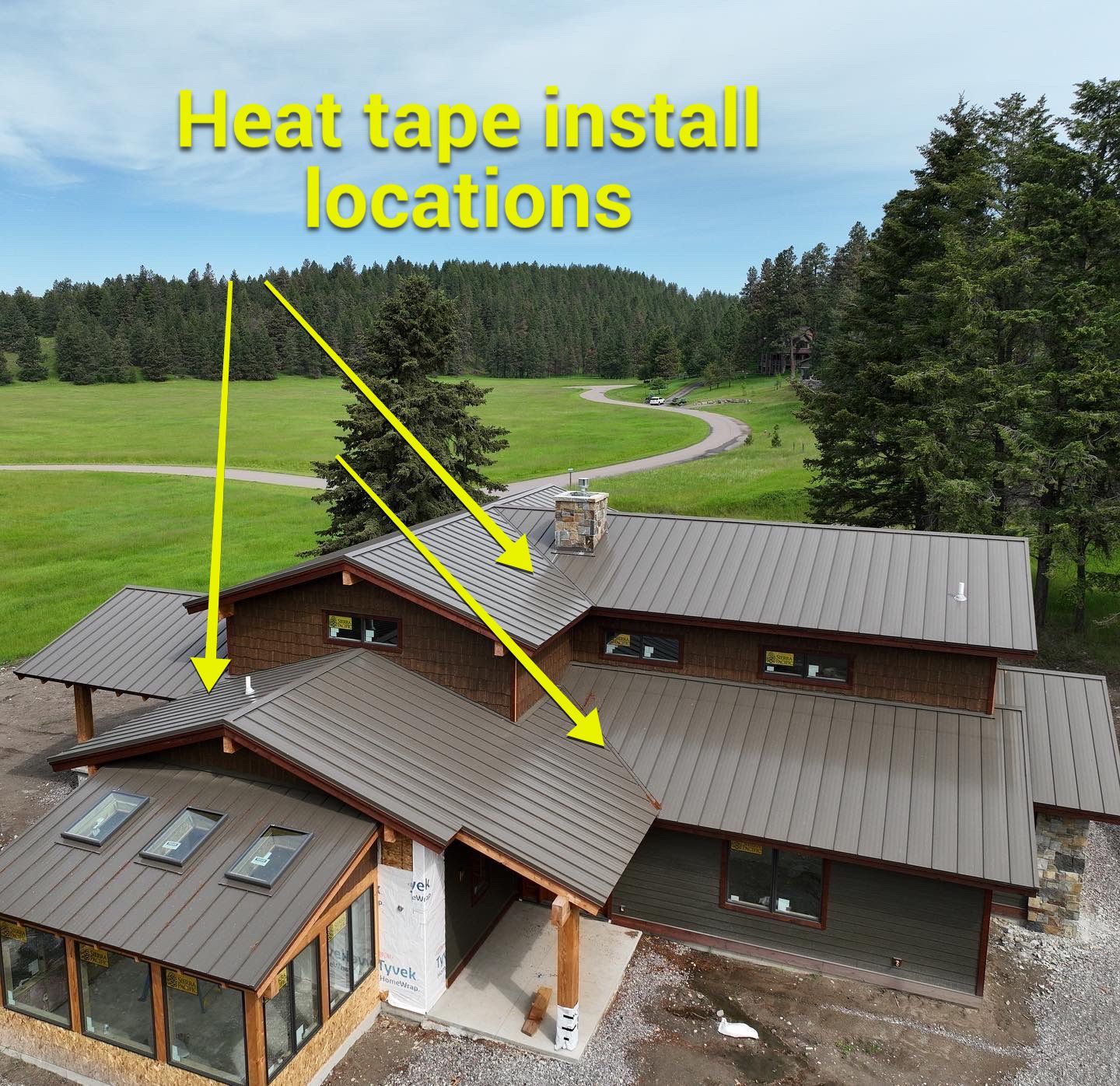 Glacier Steel - Weathered Copper (16") by Montana Roofing Solutions