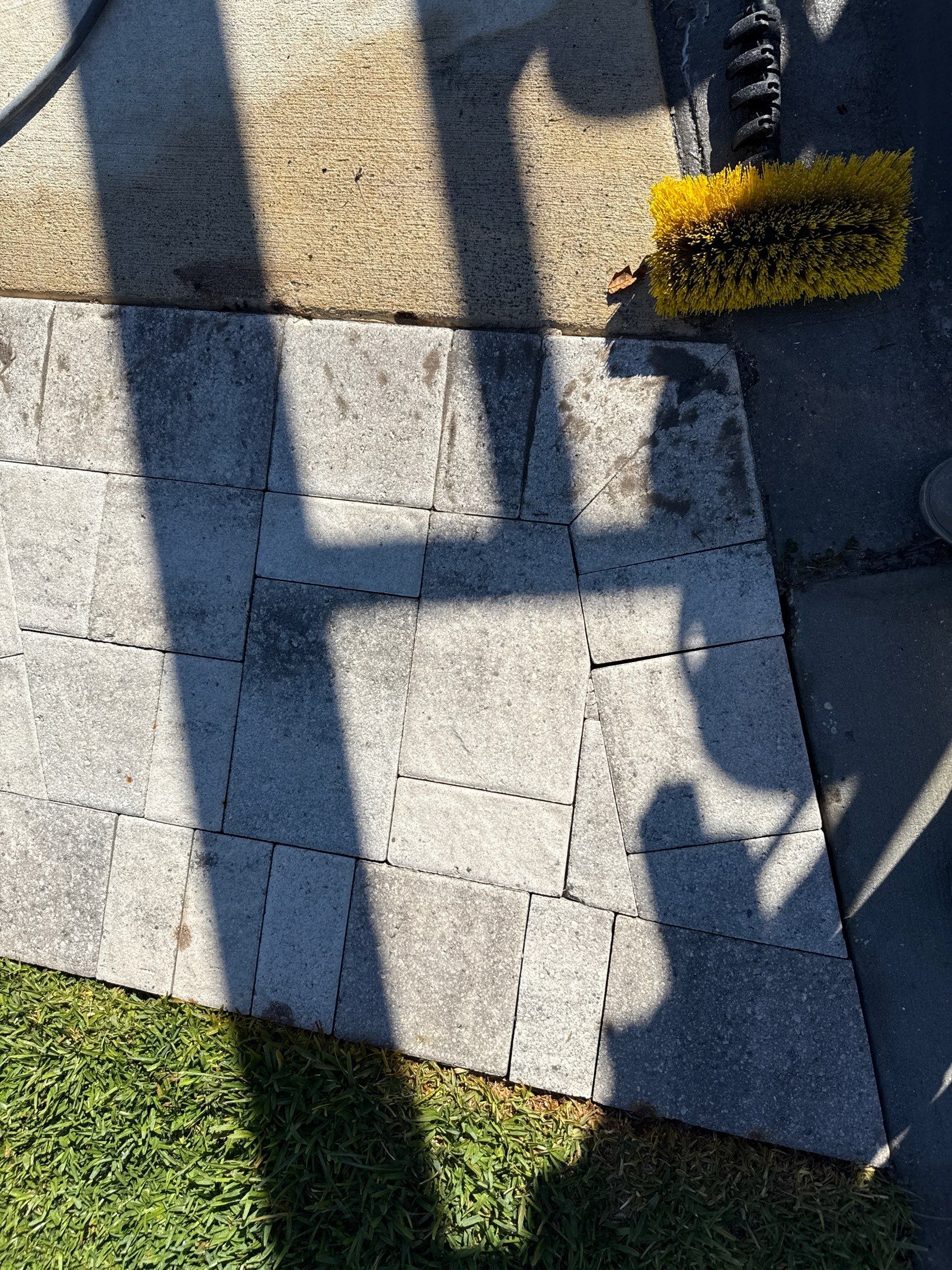 Rust Stain Removal from Concrete Driveway and Pavers in Park East at Azario | Lakewood Ranch, FL by Sunshine AquaWash