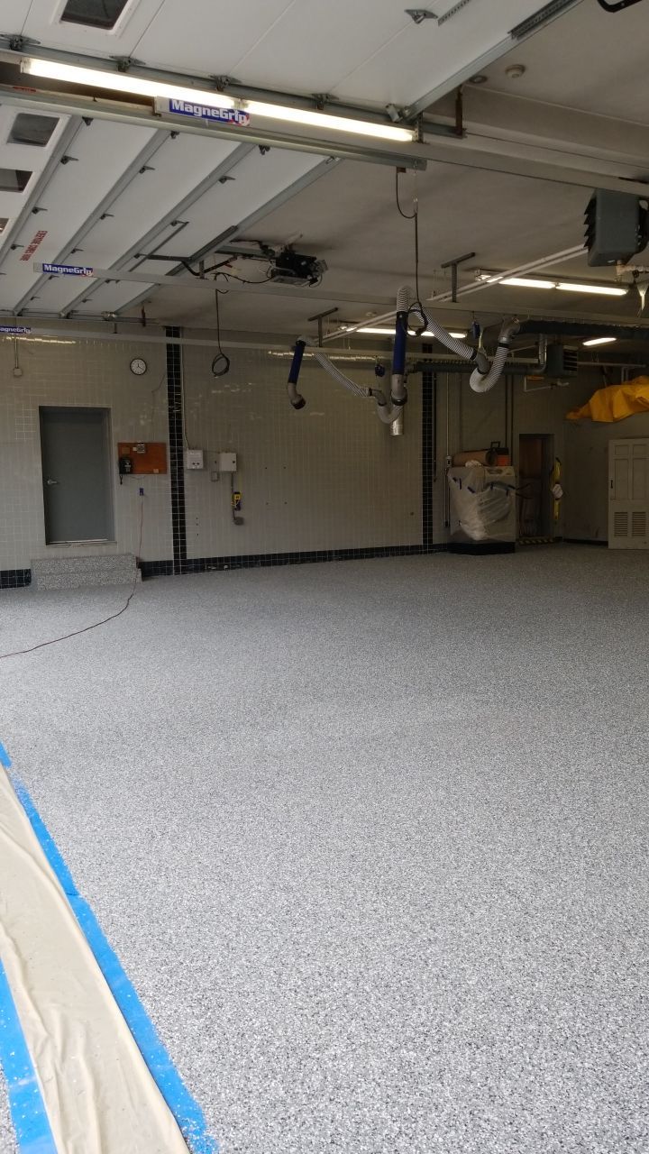 Dover Firehouse with their new Smoke Floor! by Spectrum Painting, LLC