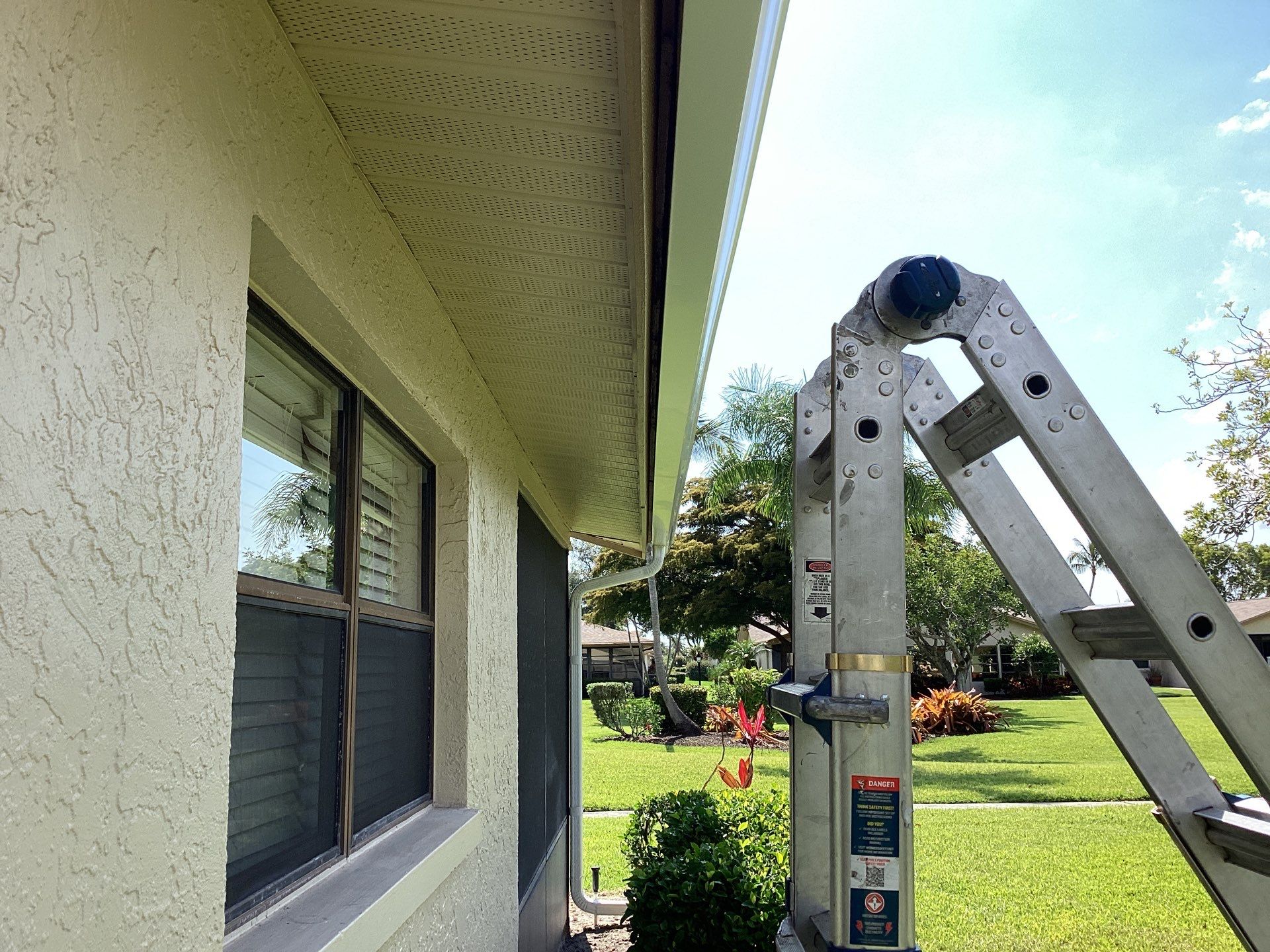 Gutter Guard System Installation in Fort Myers FL by Gutter Professor by Gutter Professors