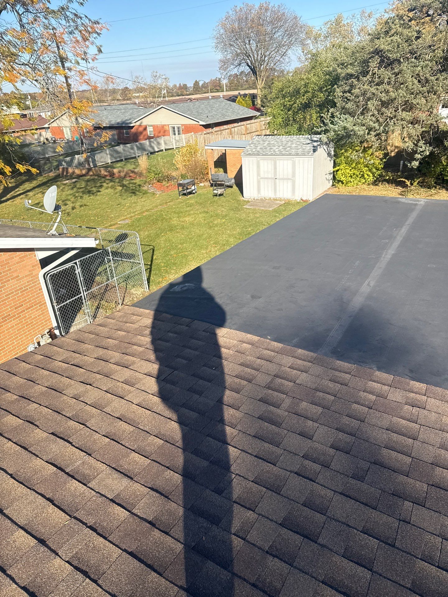 Residential Roofing Installation using GAF Timberline HDZ Barkwood by Nitro Roofing and Construction