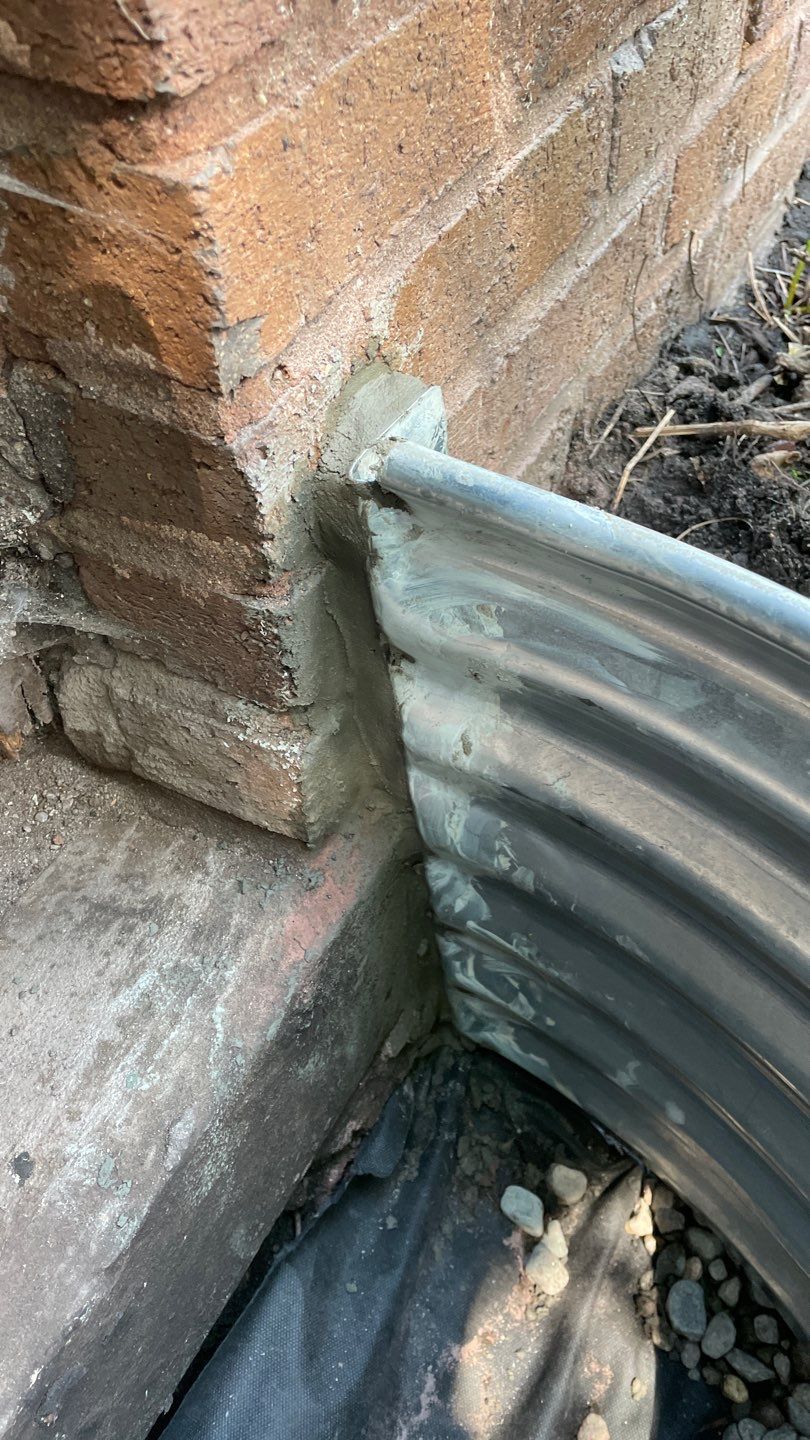 Basement Window Well Replacement in St. Paul, MN by Waterproofing Northeast