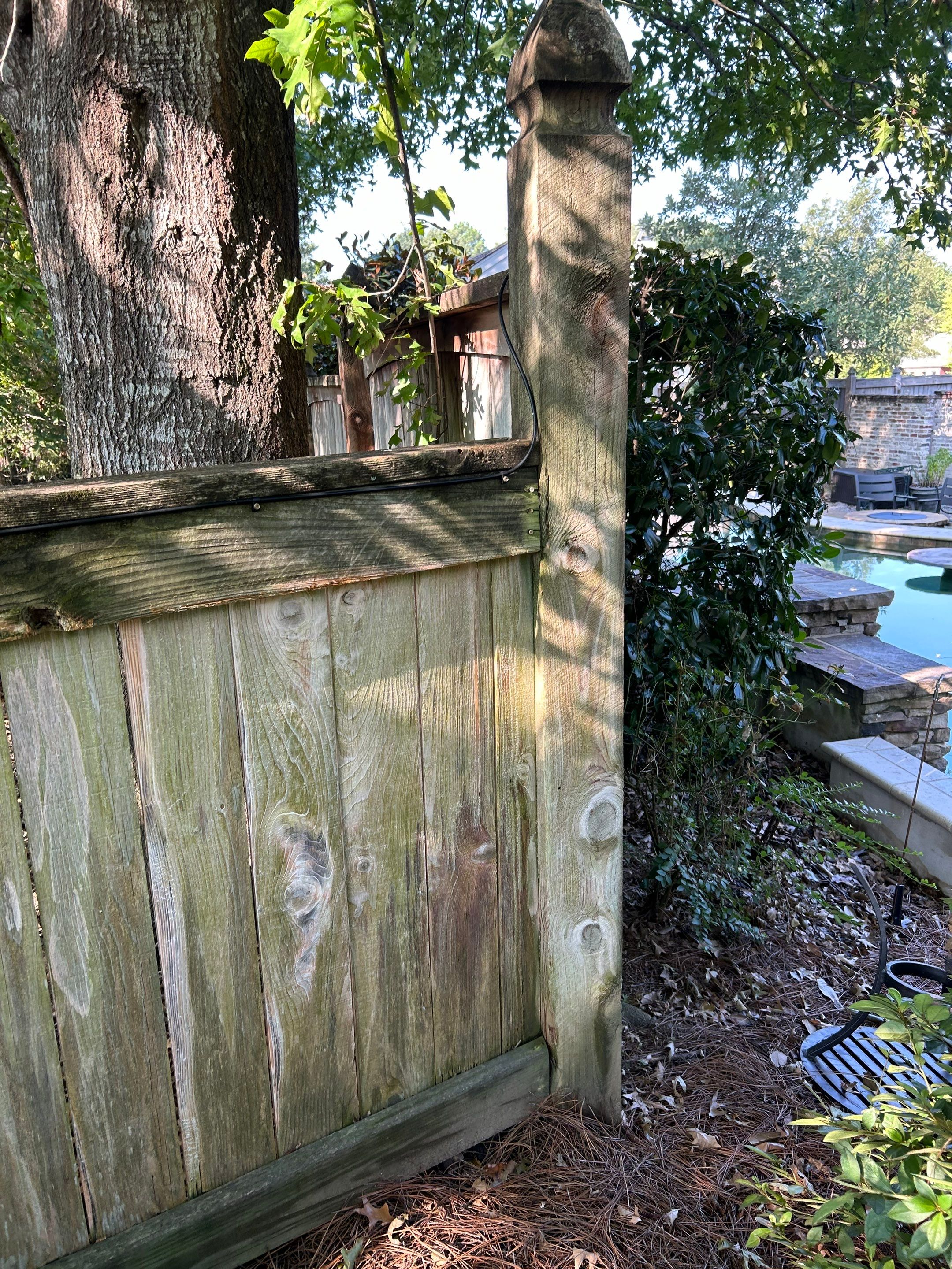 6’ Cedar Good Neighbor 6x6 Posts by Roberson Construction LLC