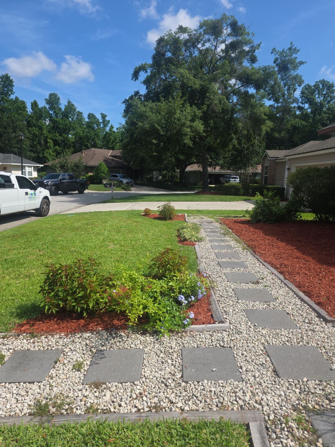 Residential | Mulch Install  by ProGreen Services