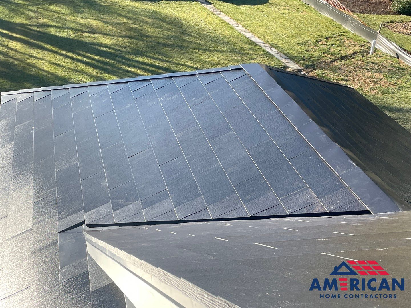 Tesla Solar Roof in Alexandria, VA by American Home Contractors