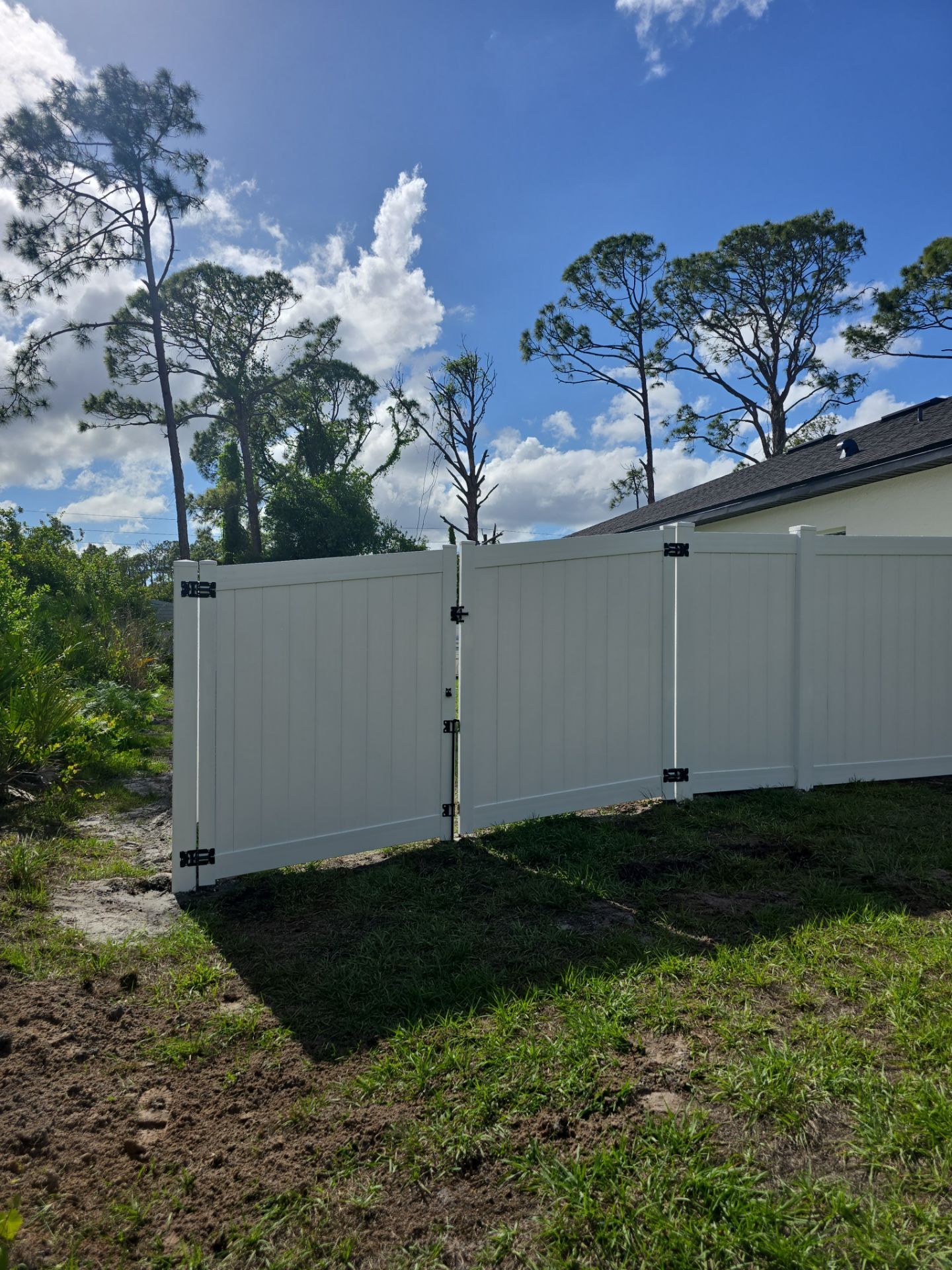 Vinyl Install in North Port by True Fence LLC