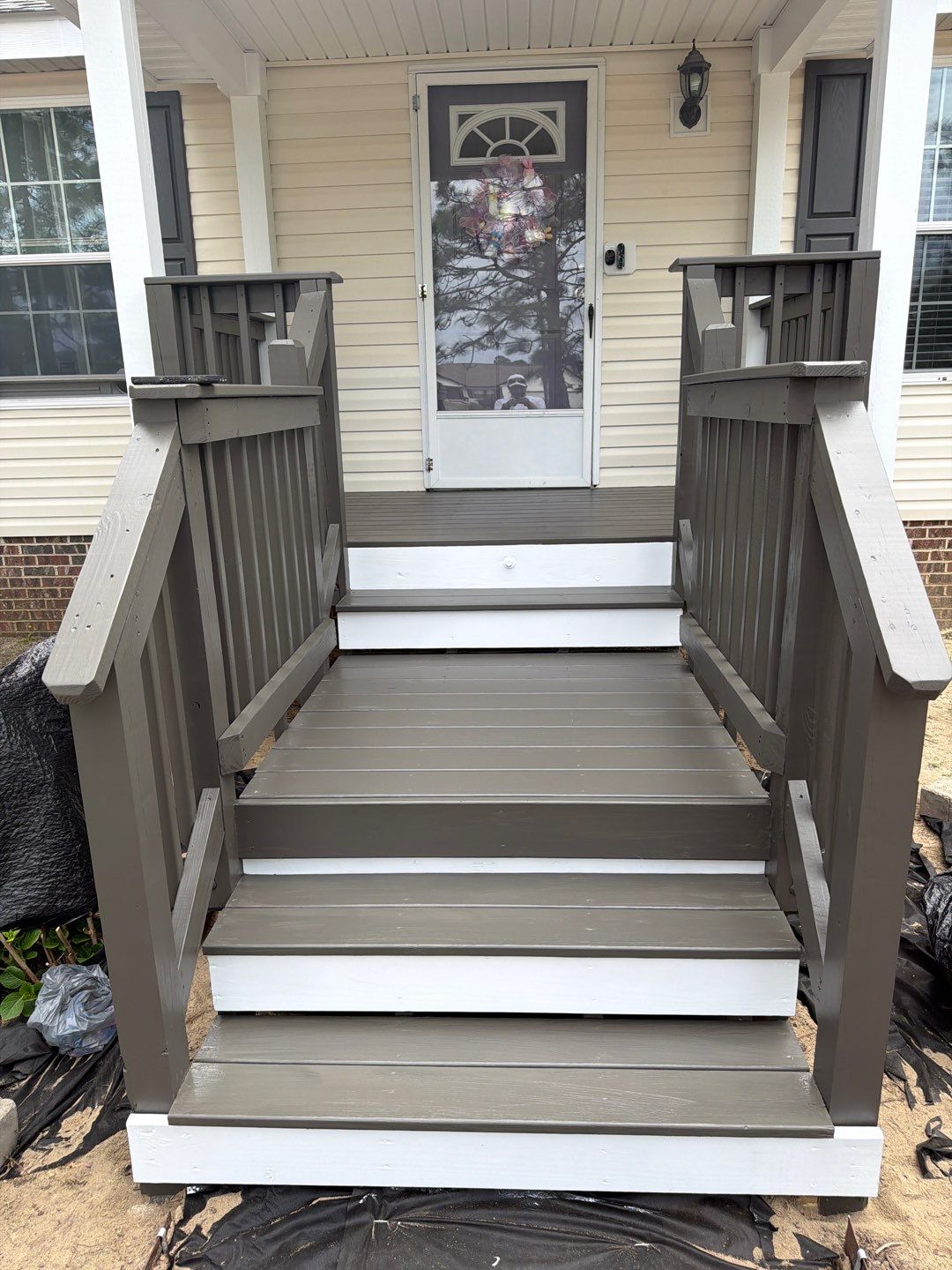Full Roof Replacement and Custom Front Porch Addition in Pinebluff by The Remodeling Company