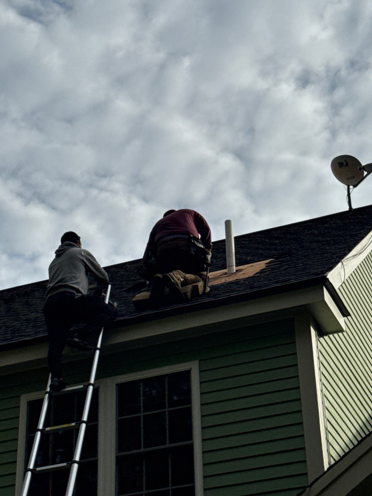 Pipe Boot Leak Repair & Gutter Replacement | Littleton, MA by Mighty Dog Roofing of Greater Middlesex County