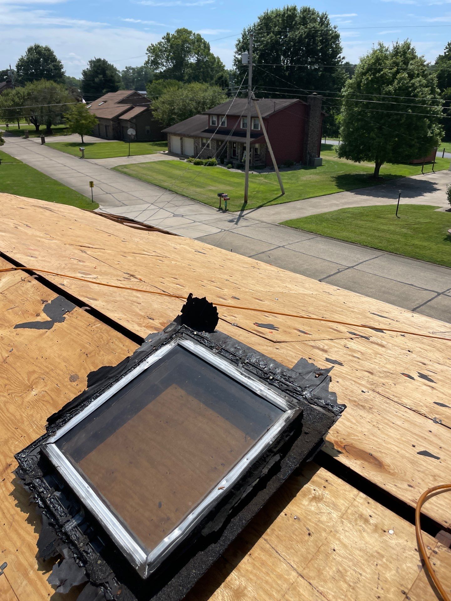 Residential Roofing Installation using GAF Timberline HDZ Oyster Grey by Rainstoppers Roofing