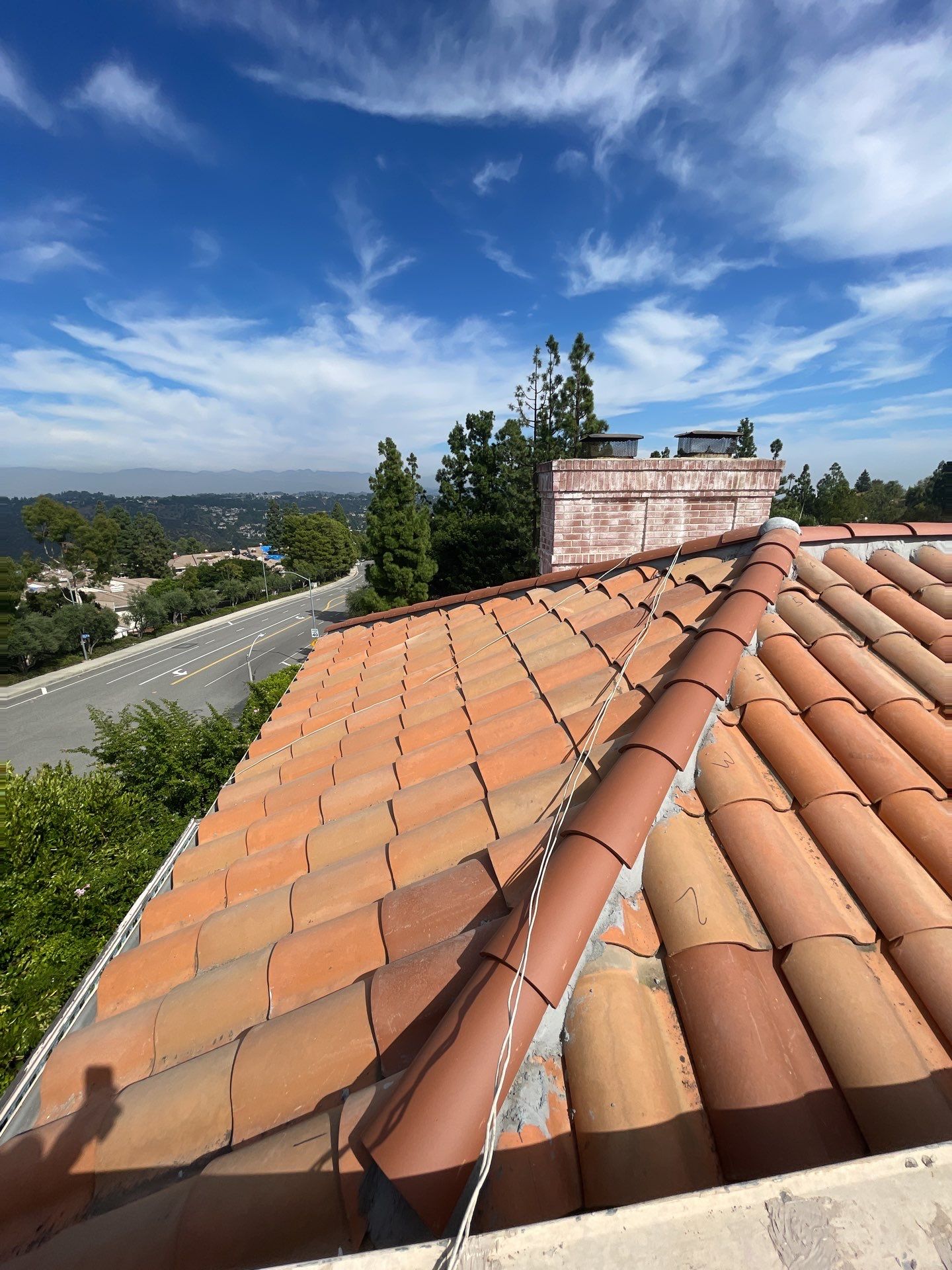 Tile Reset Project- Los Angeles CA 90049 by Epic Roof Replacement
