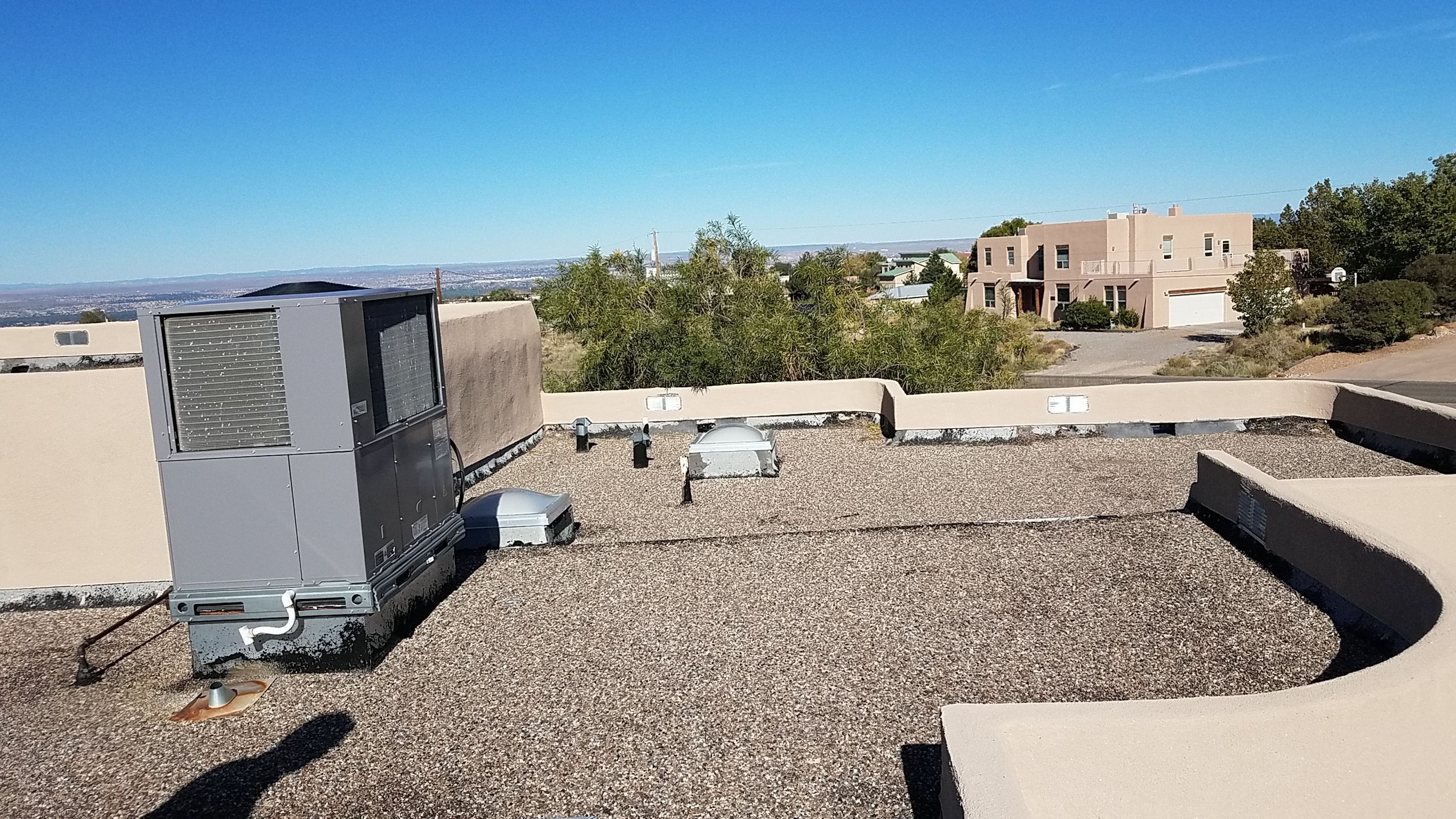 TPO Roof Replacement and Wood Repair in Albuquerque by Doyle Roof Masters Inc