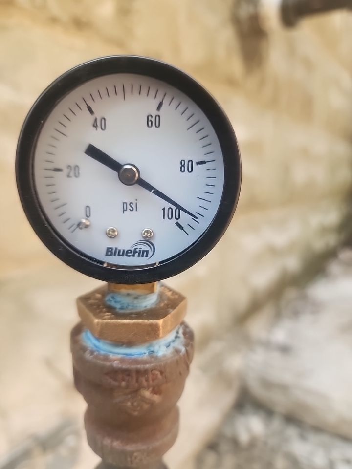 Replace failed gas line from gas connection at street to new meter by Sureway Comfort John Wilcox Plumbing Heating Cooling