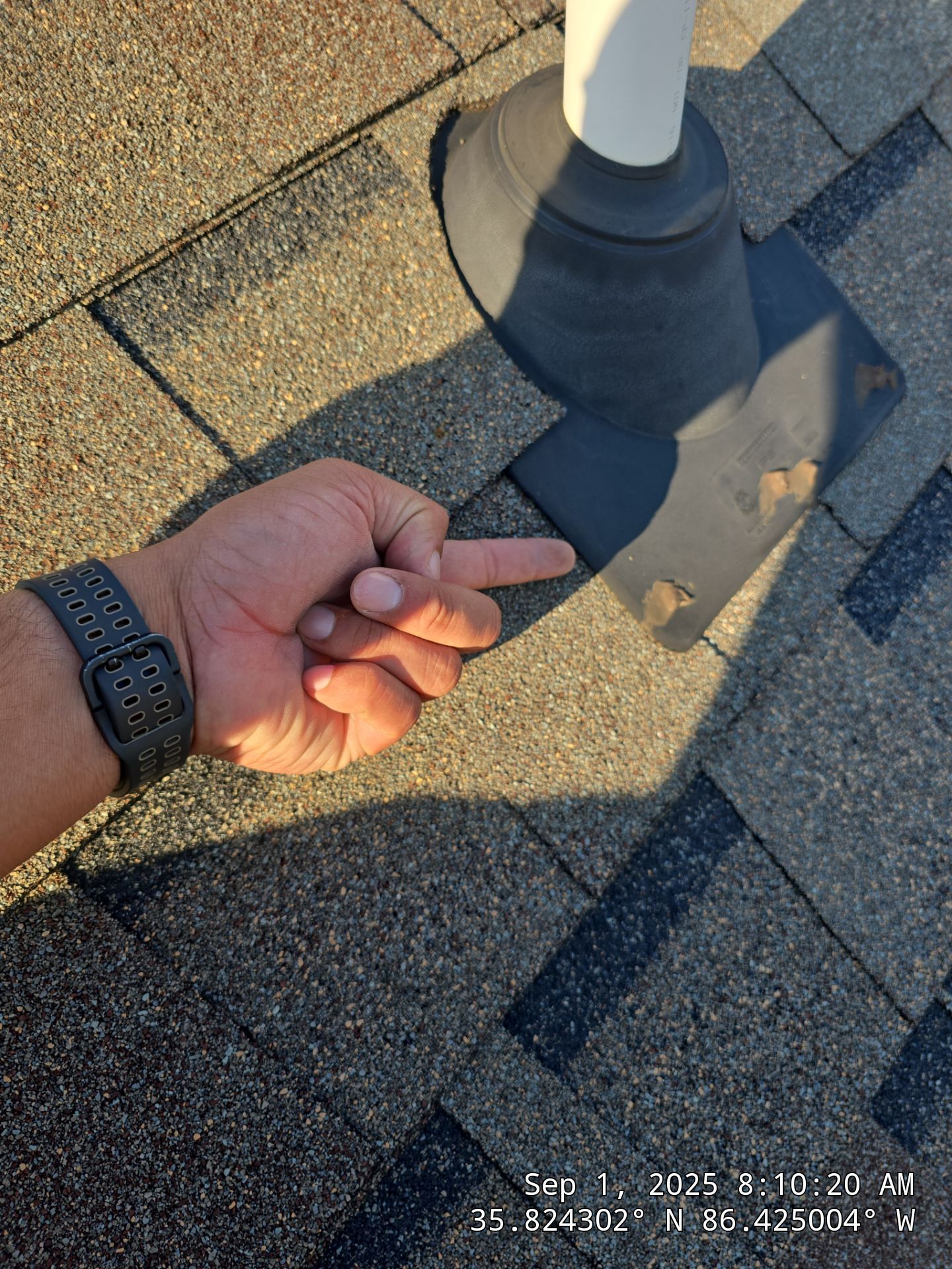 Roof/exterior inspection by ROOF REPAIR EXPERT LLC
