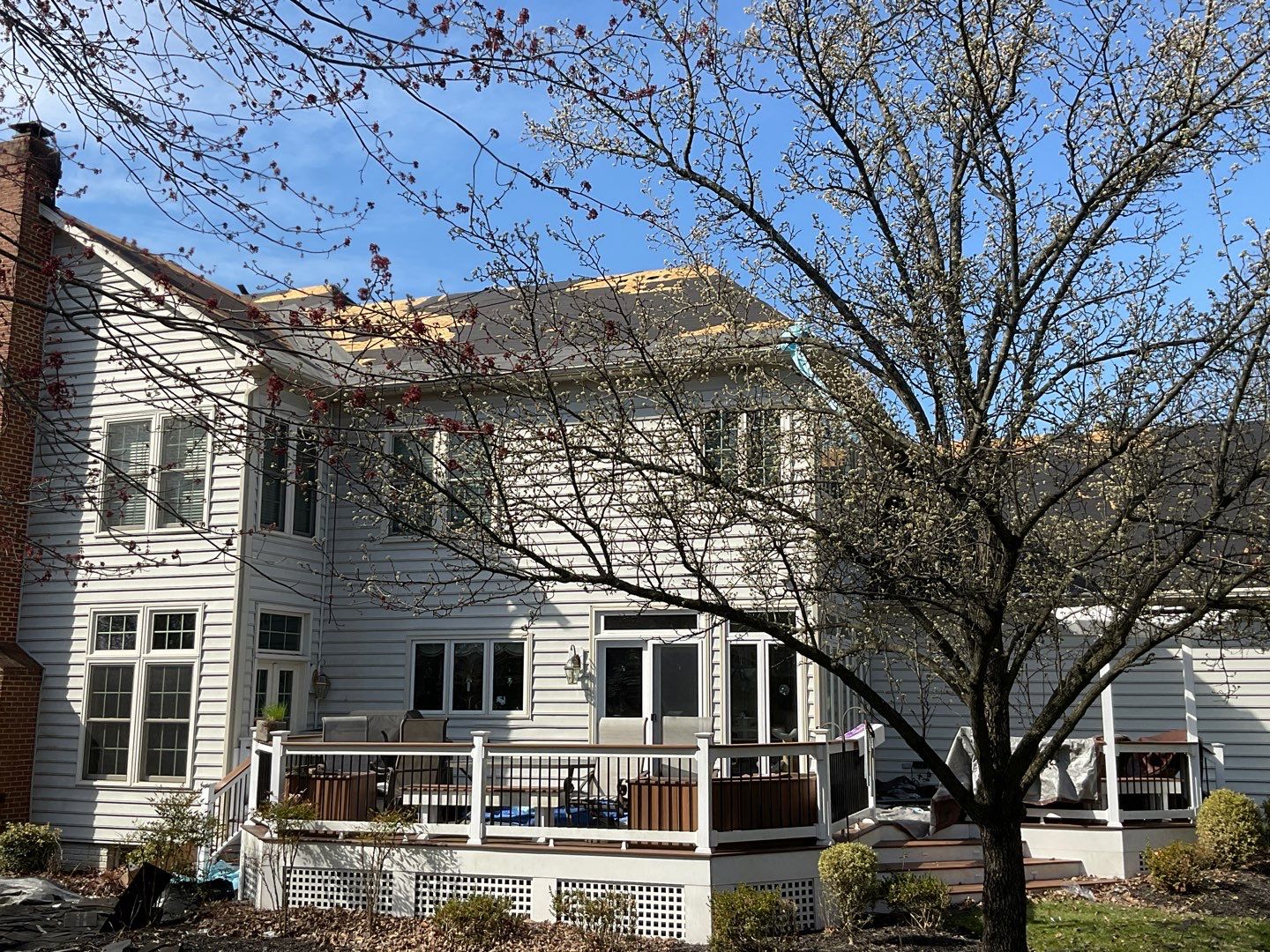 New Roof Installation & New Gutters and downspouts  by Alpha Design Services