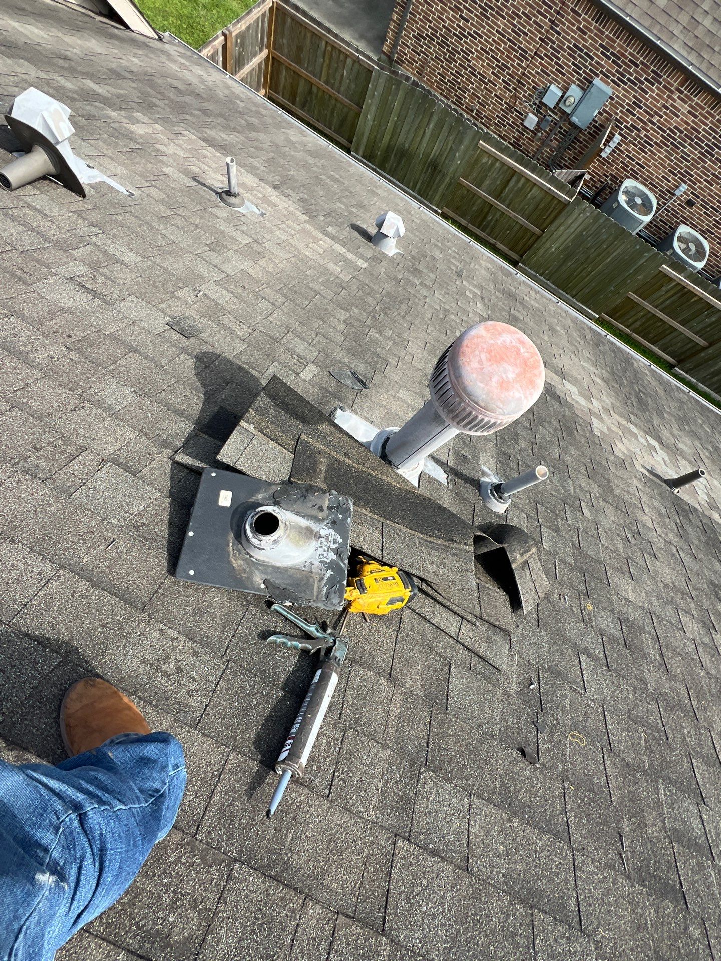 Hail Damage using Owen's Corning Duration (Lifetime) Shingles by Roof Repair Services LLC
