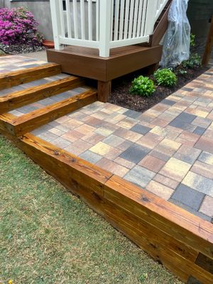 Pavers using Concrete Sealant