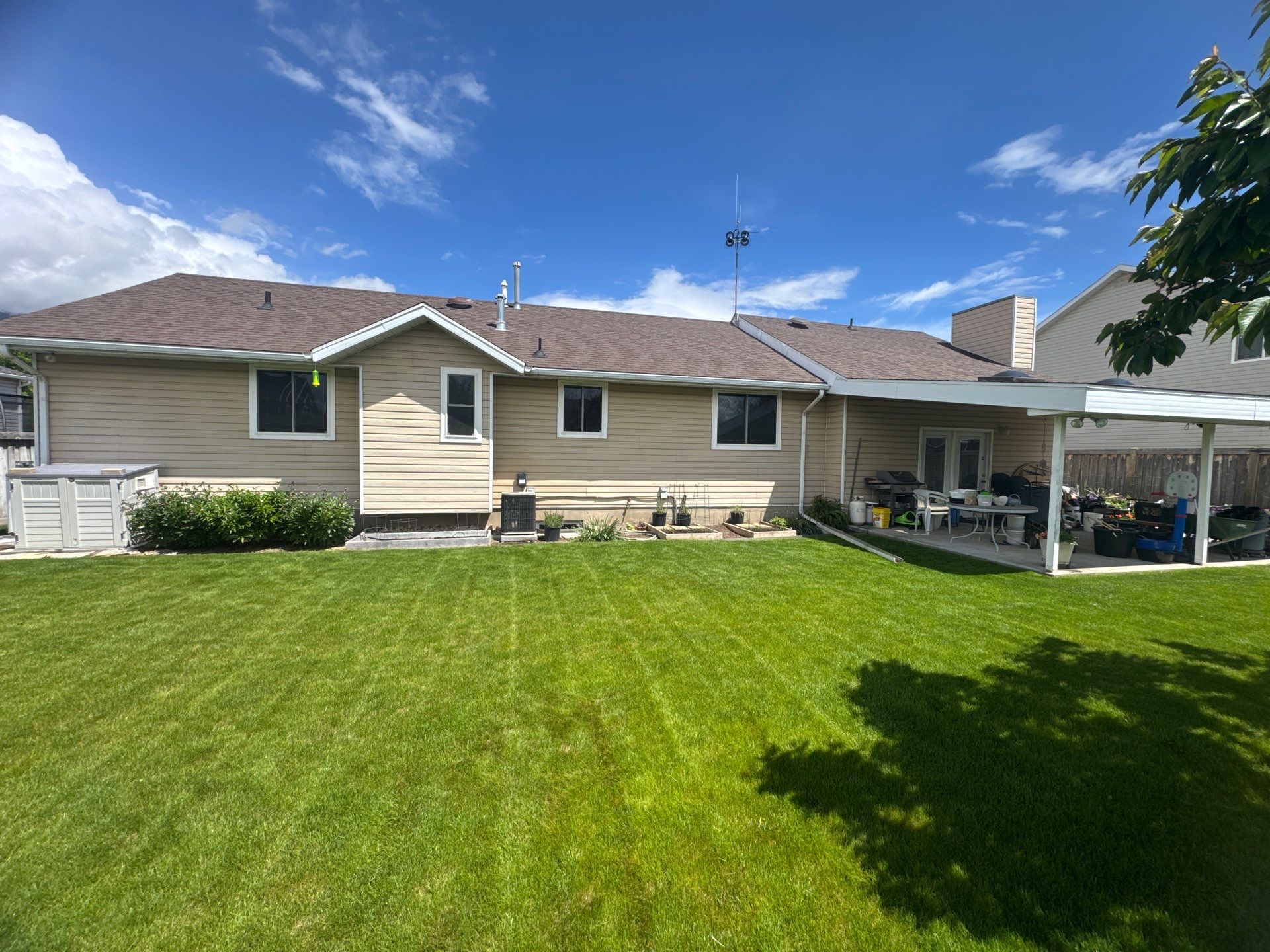 Project in Orem by Master Rain Gutters.