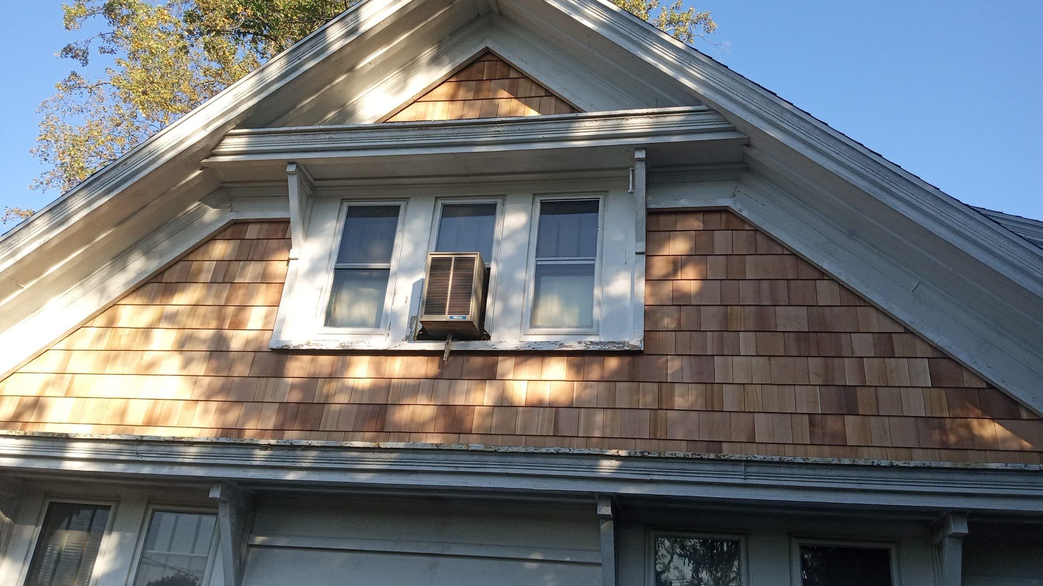 Siding Repair using Wood Shake by A Plus Exterior