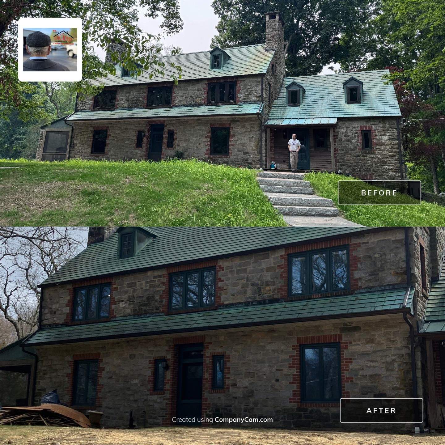Window Installation Transformation by DiGiorgi Roofing and Siding Inc