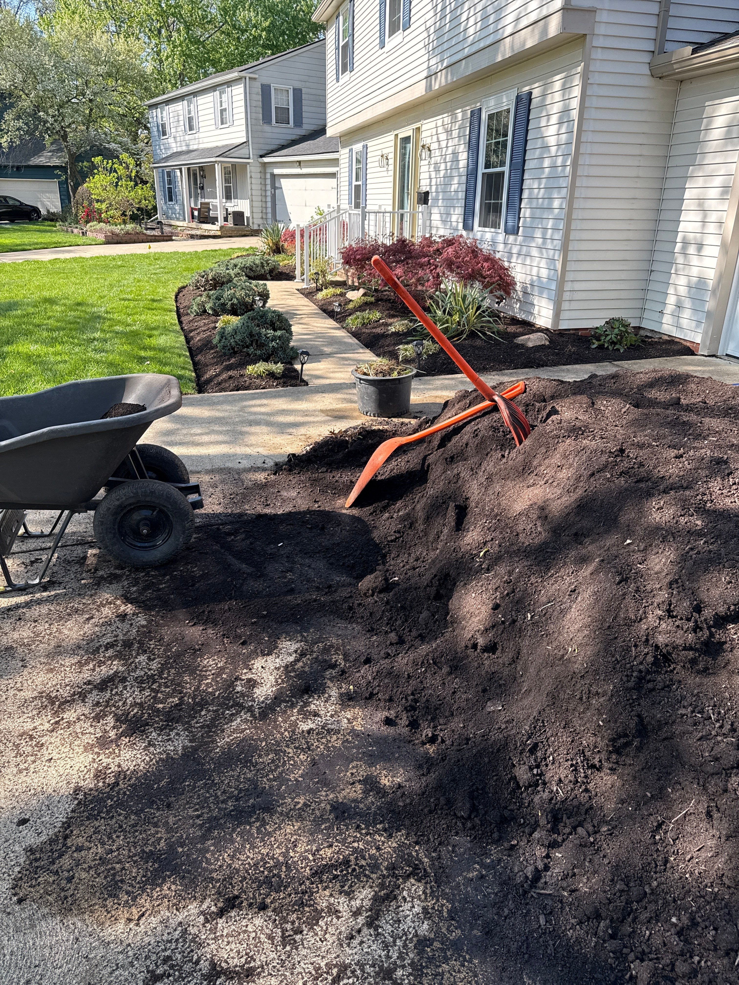Project in Bay Village, OH by Elm Rose Gardens
