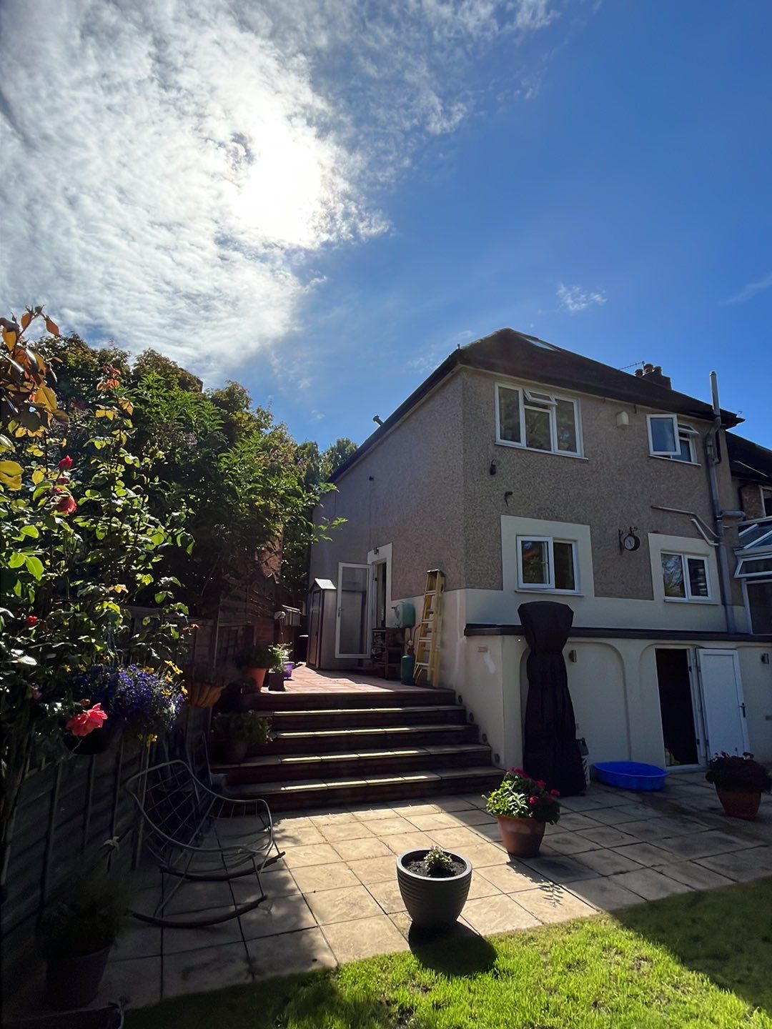 Roof Clean - Biocide Treatment using Honda 15lpm Low Pressure Washing Machine by Ges Exterior Cleaning ltd