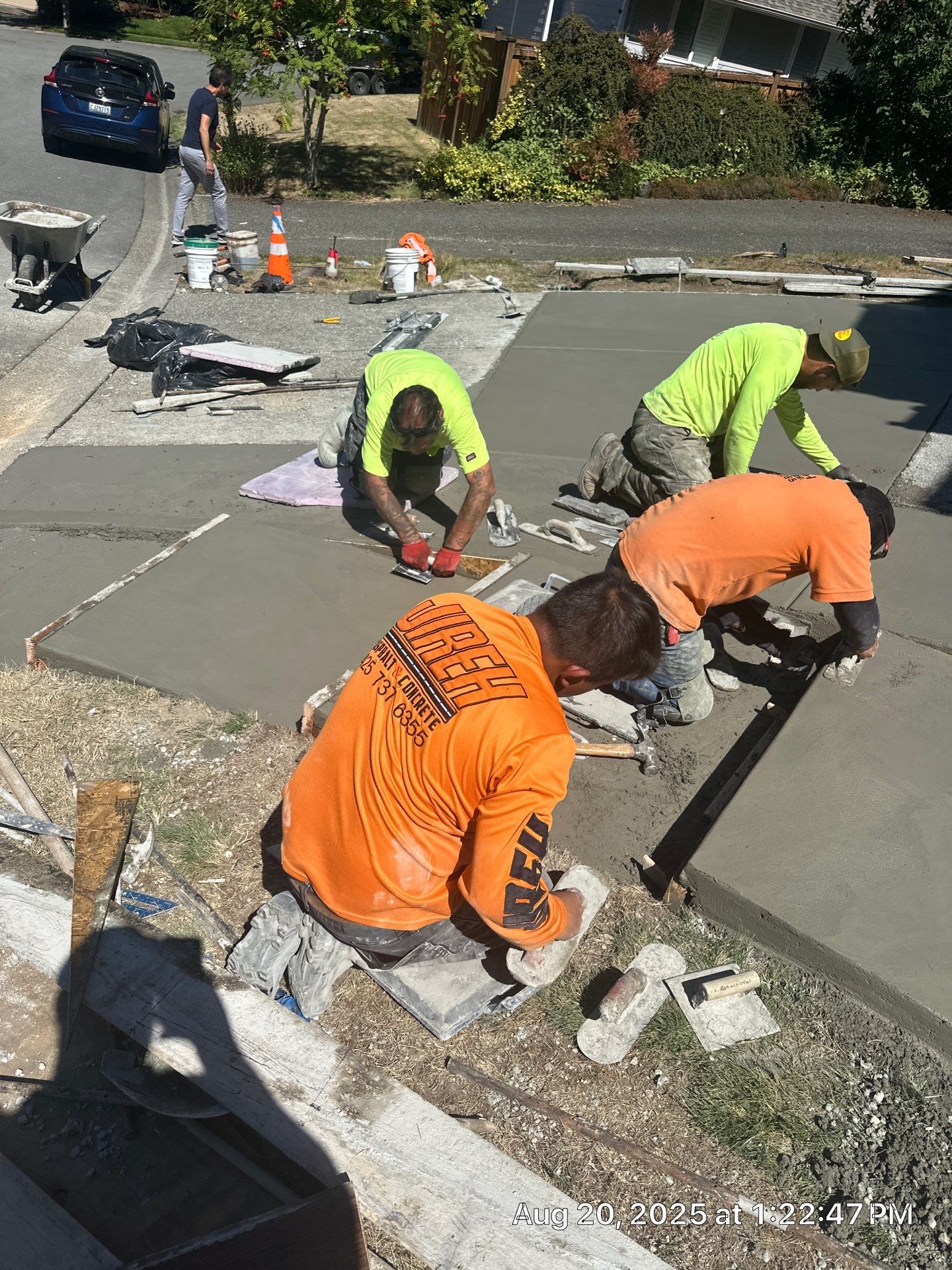 Concrete Driveway and Steps Renovation | Bothell  by Jireh Asphalt & Concrete Inc 