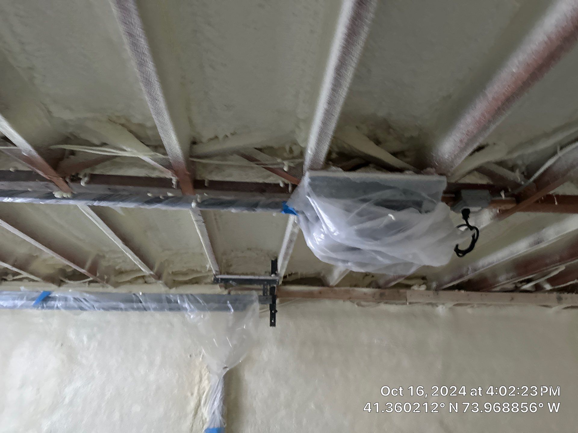 Spray Foam Insulation using Closed Cell Spray Foam by NYS Foam & Energy