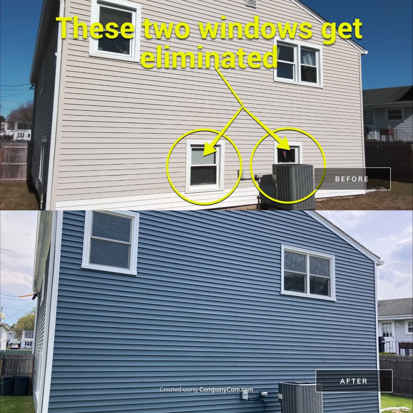 Siding Renewal with Cert Monogram D/4 x 12'6" clapboard, Pacific Blue by DiGiorgi Roofing and Siding Inc