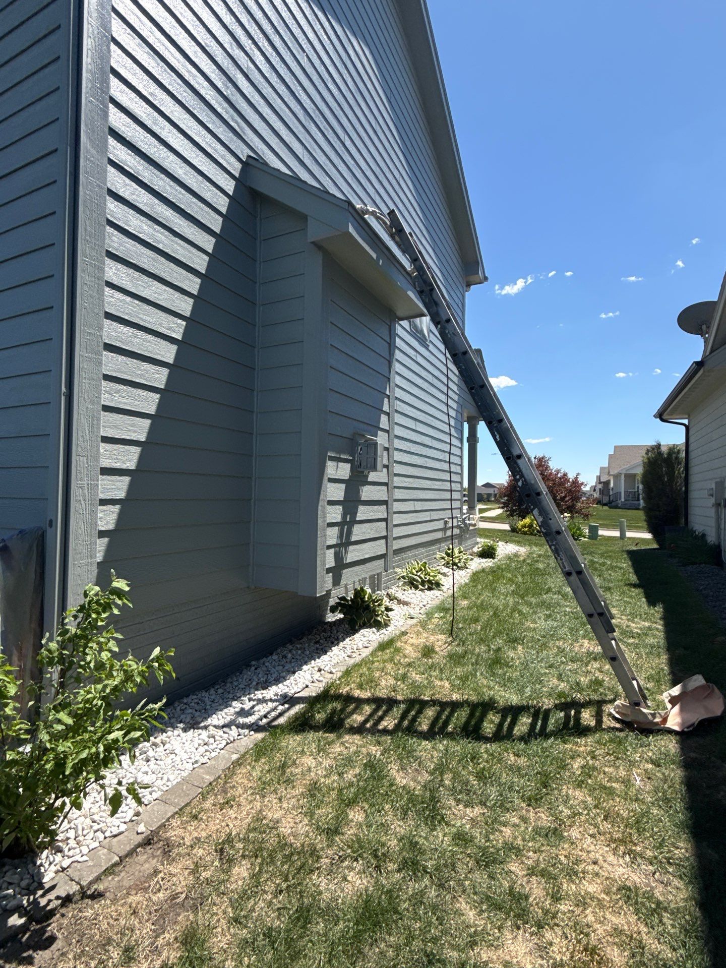 Residential Exterior Repaint in Ankeny by Midwest Paint LLC