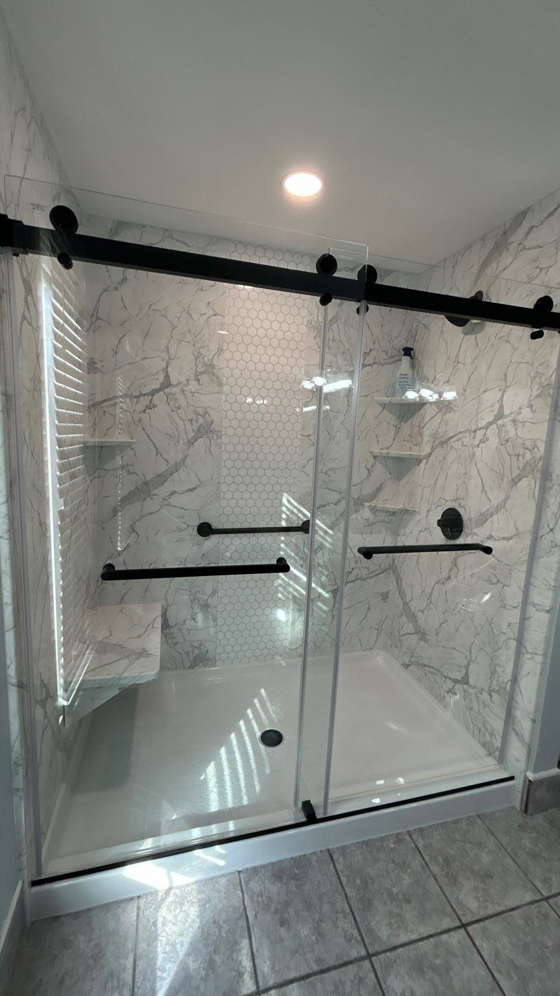 Extra Large Shower by BathPlanet SW Virginia